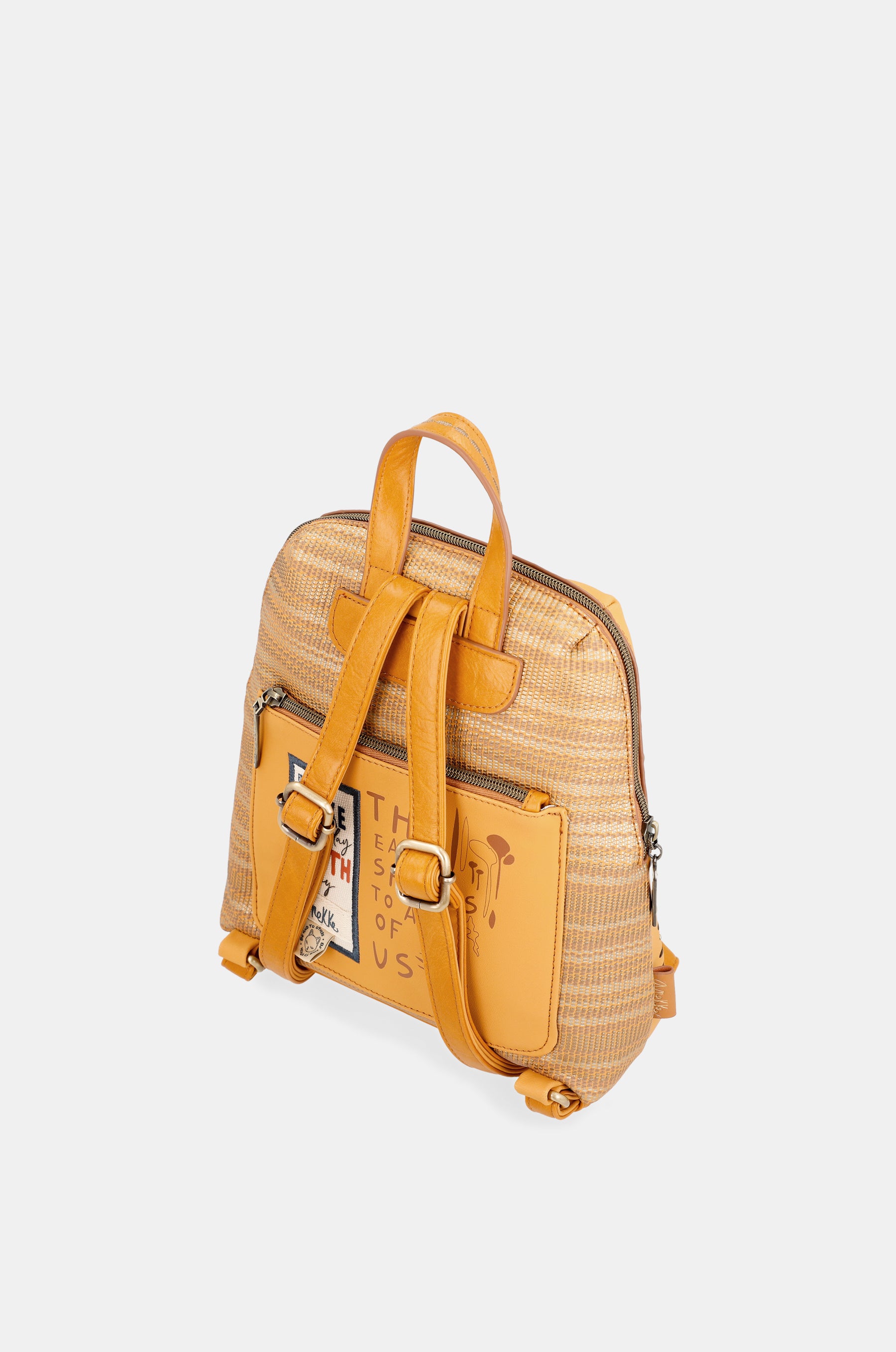 Ockerfarbener Rucksack Nature Pachamama