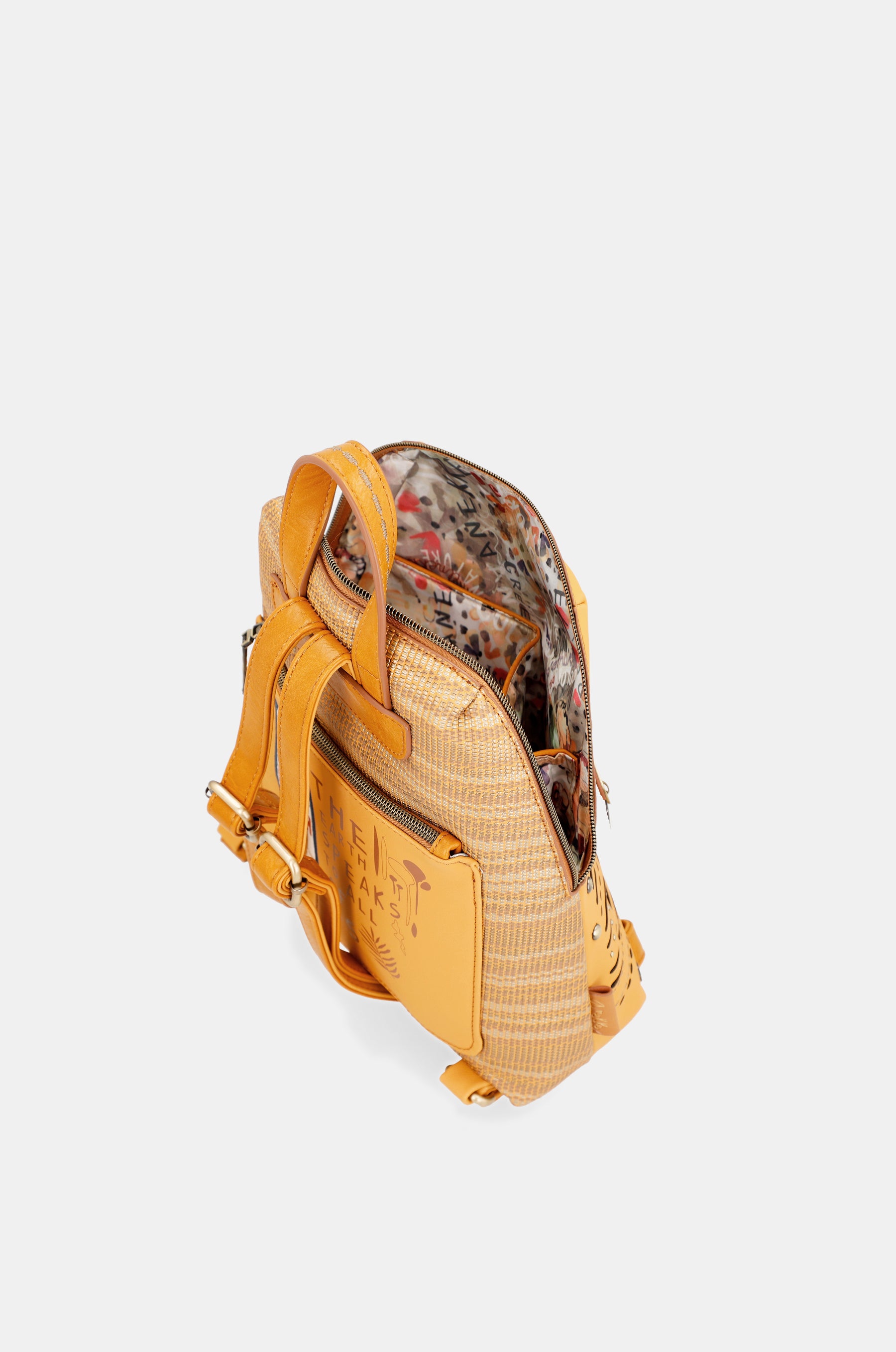 Ockerfarbener Rucksack Nature Pachamama