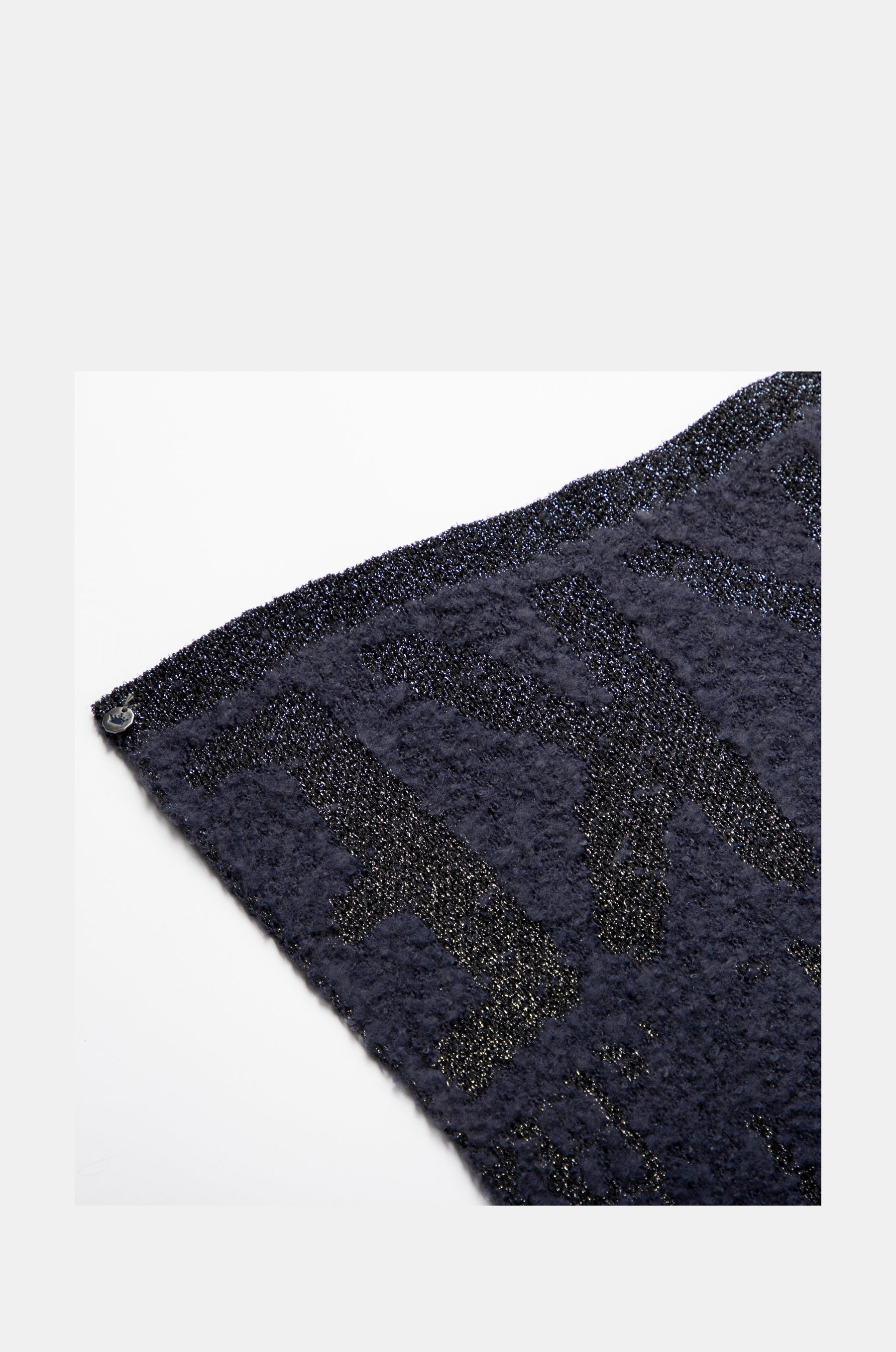 Marineblauer Logomania-Schal