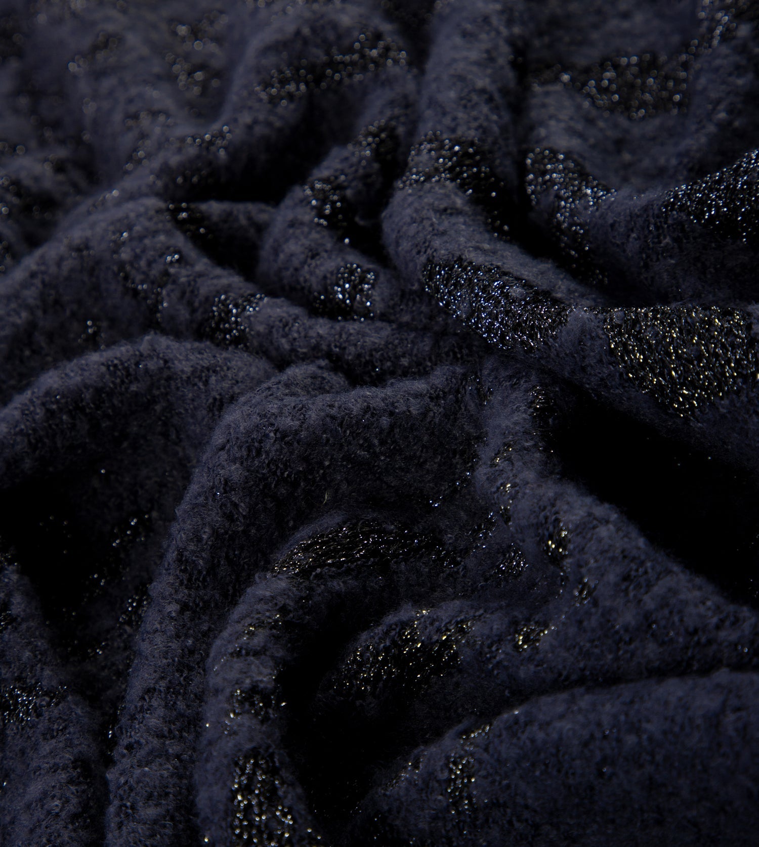 Marineblauer Logomania-Schal