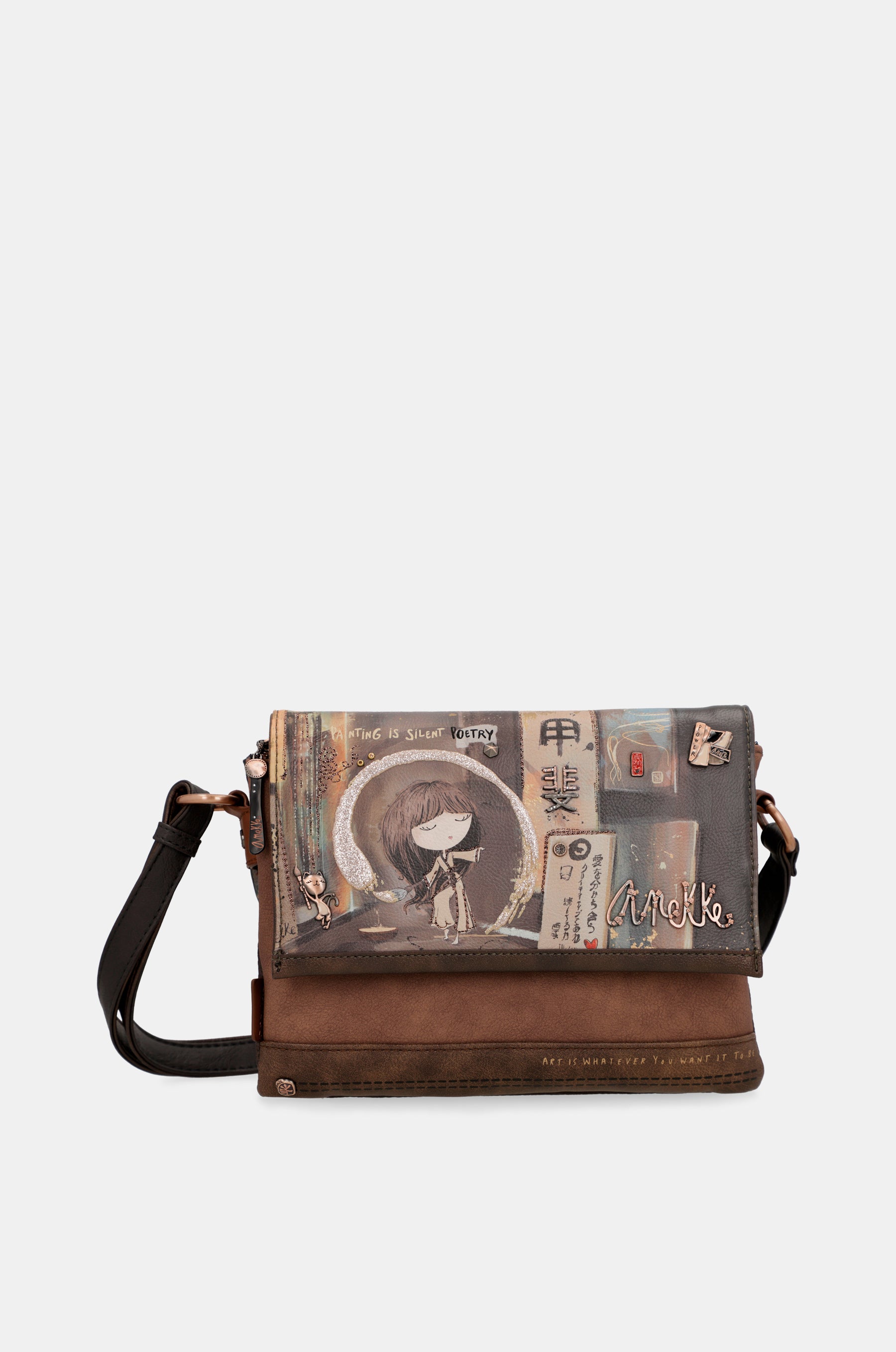 Shōen-Klapptasche mit 3 Fächern