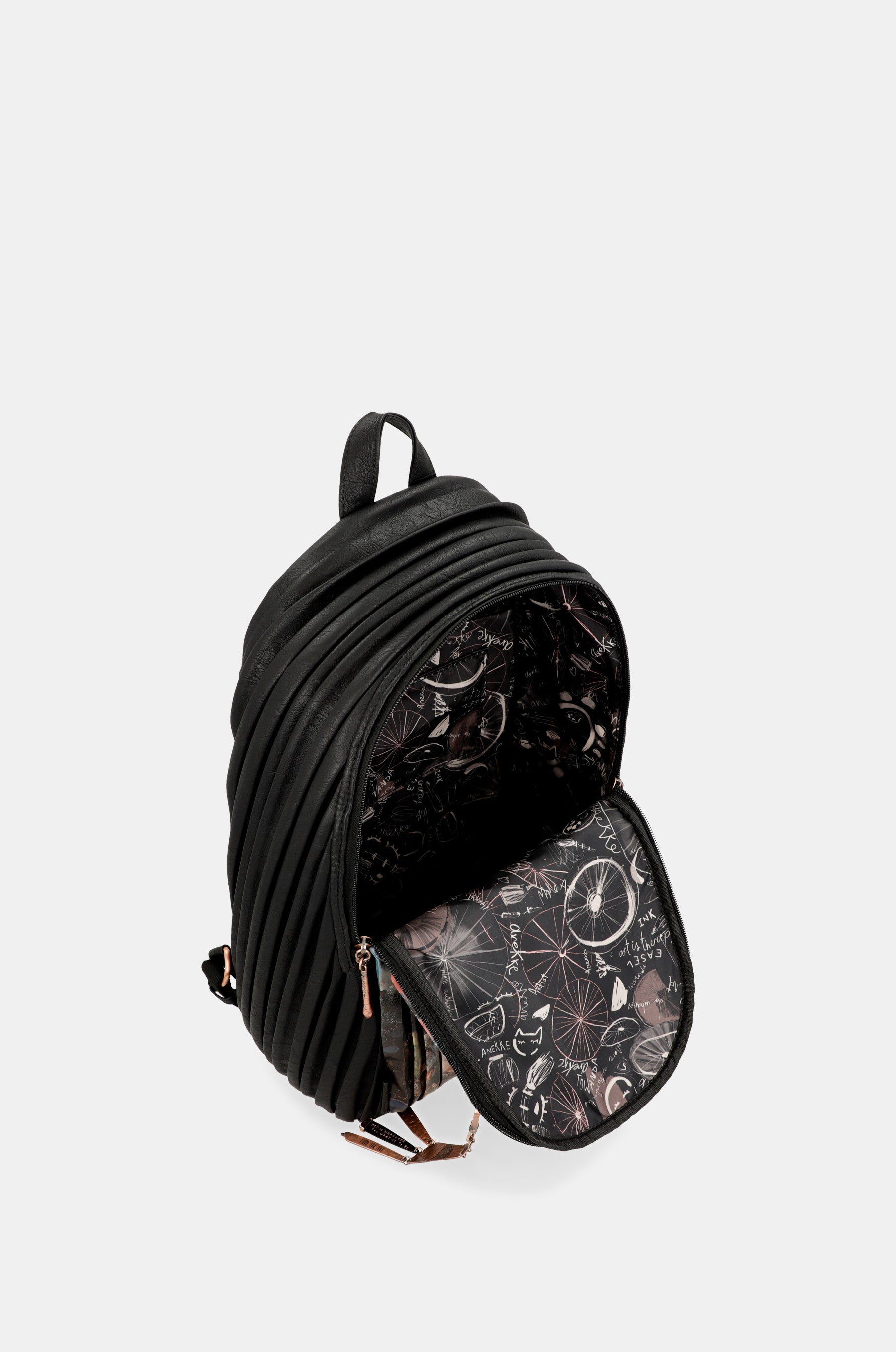 Großer Plissee-Rucksack „Shōen Palette