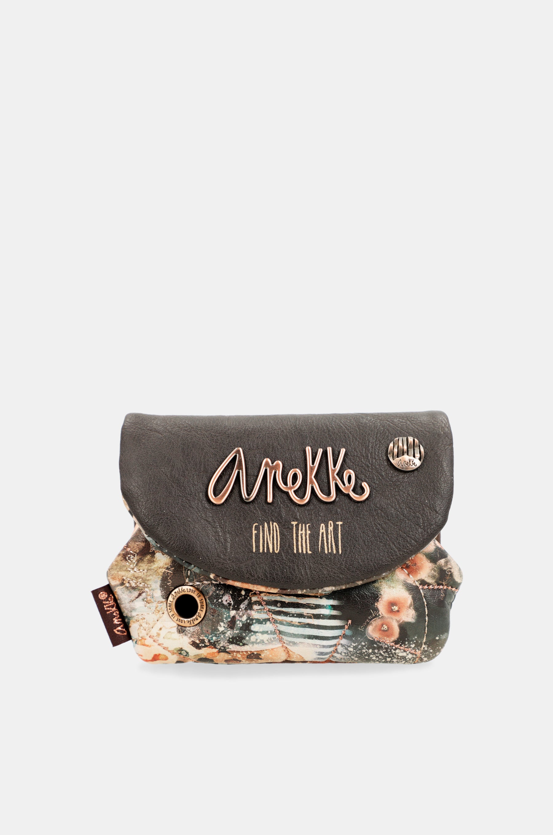 Padded Münzgeldbörse mit Klappe von Shōen