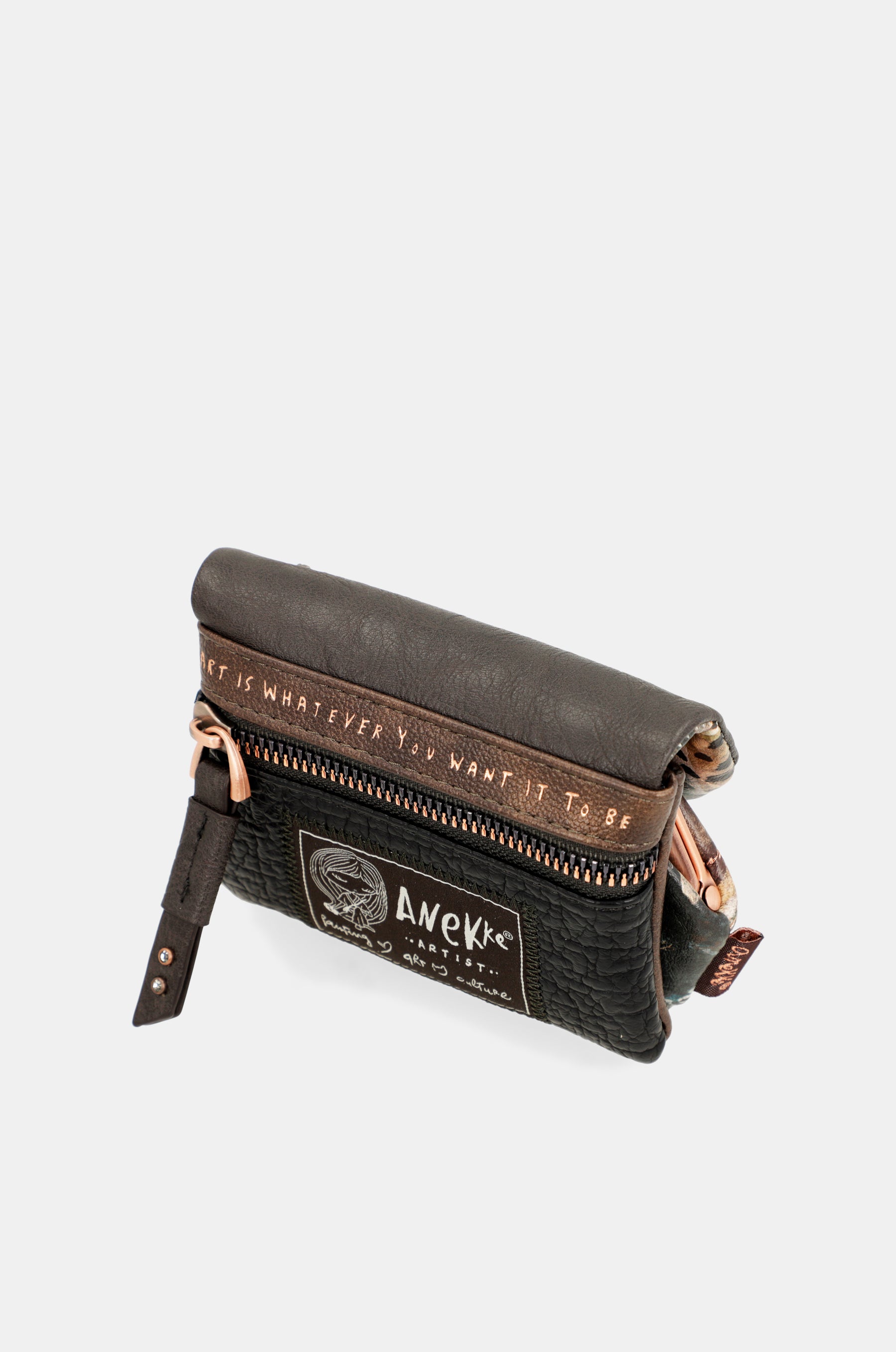 Padded Münzgeldbörse mit Klappe von Shōen