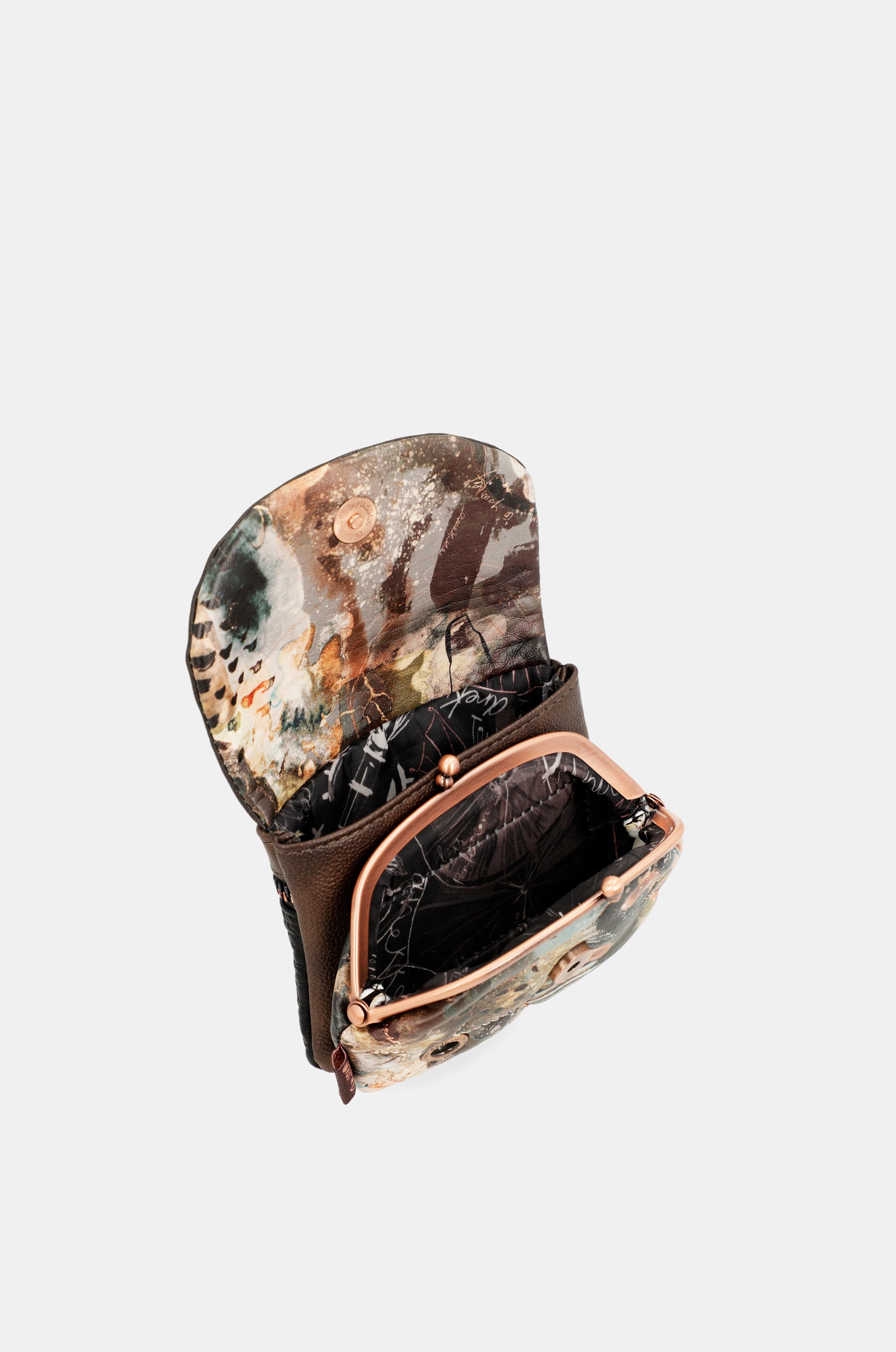 Padded Münzgeldbörse mit Klappe von Shōen