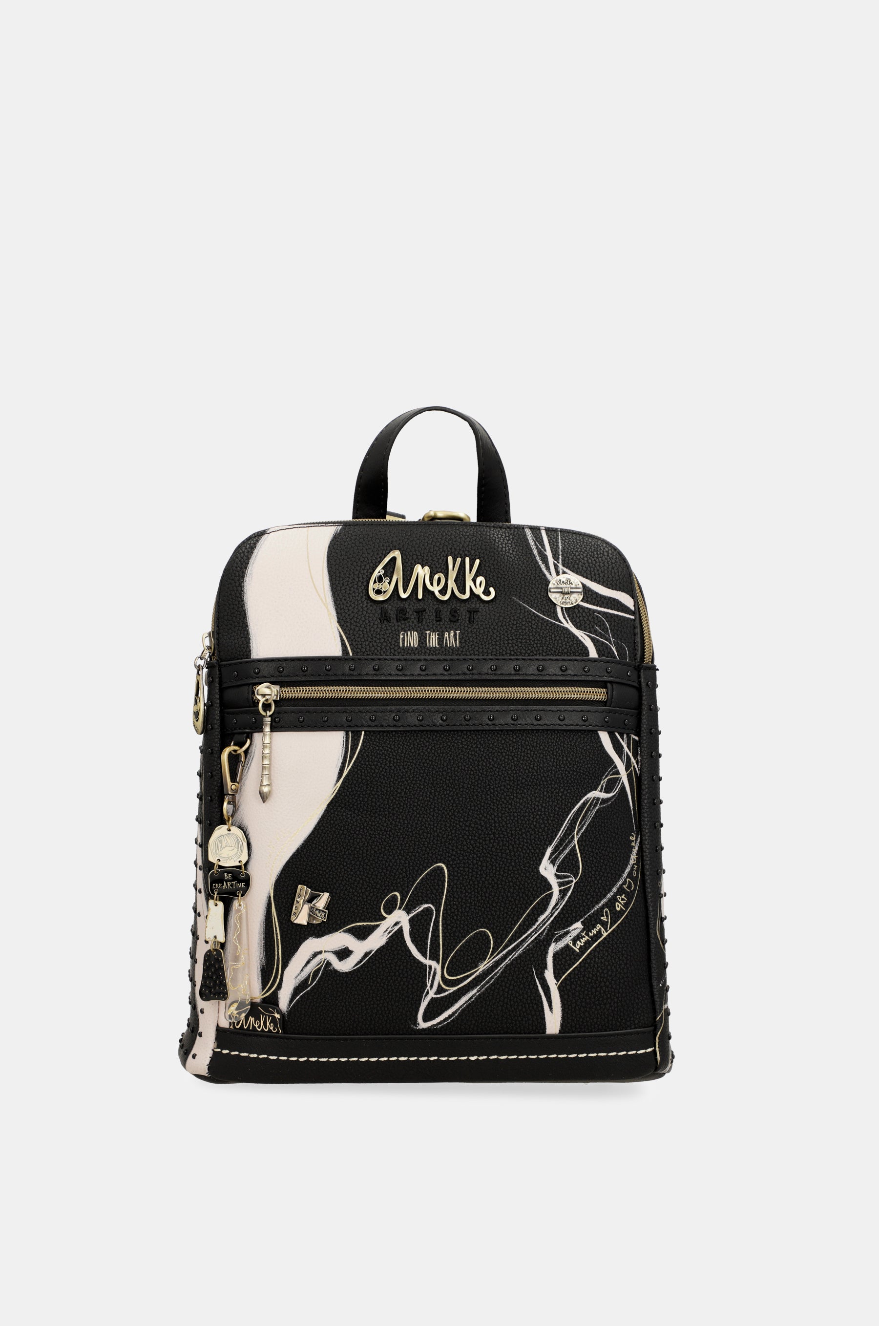 Mochila 2 compartimentos negra Nature Shodō