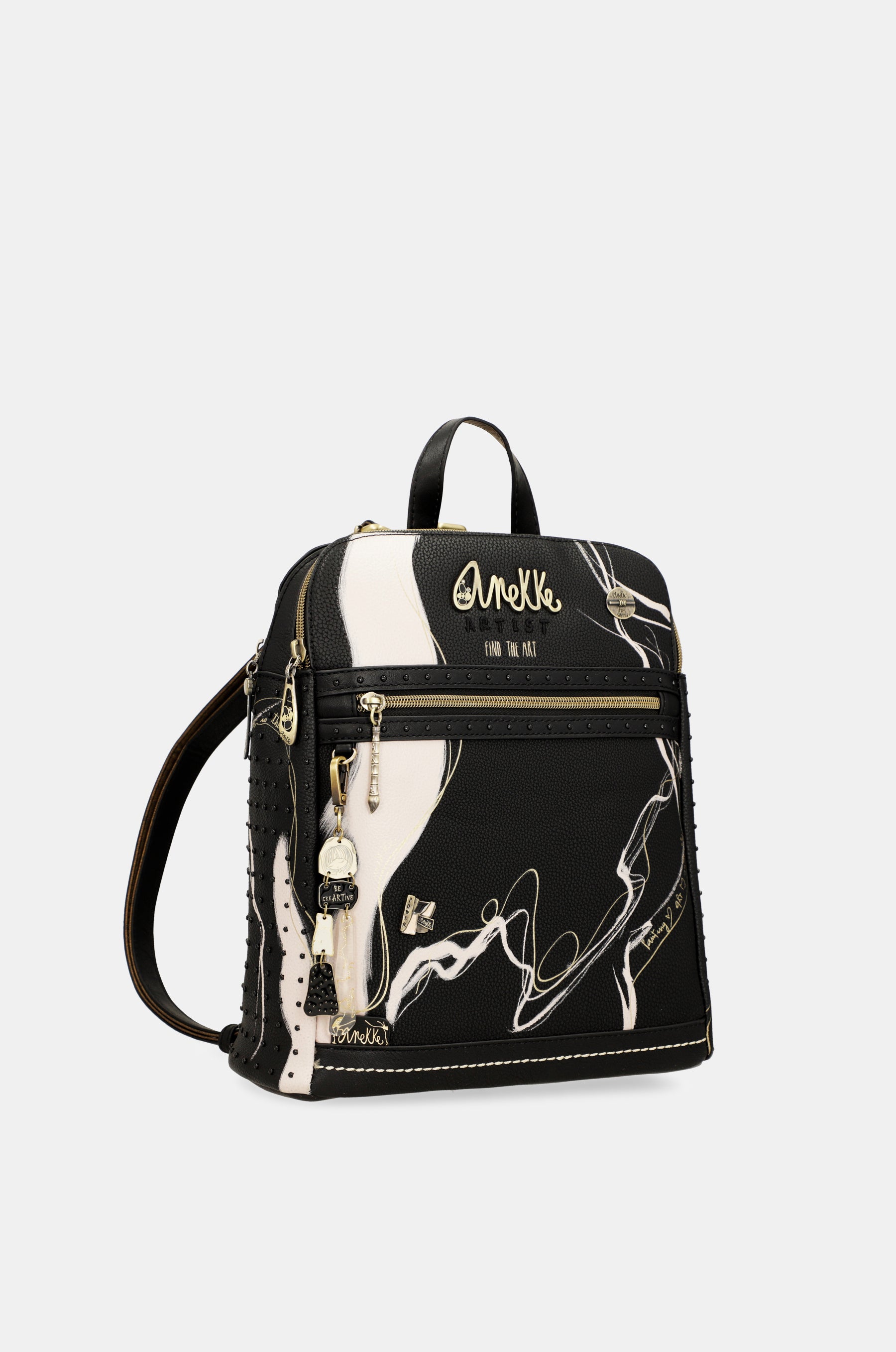 Mochila 2 compartimentos negra Nature Shodō