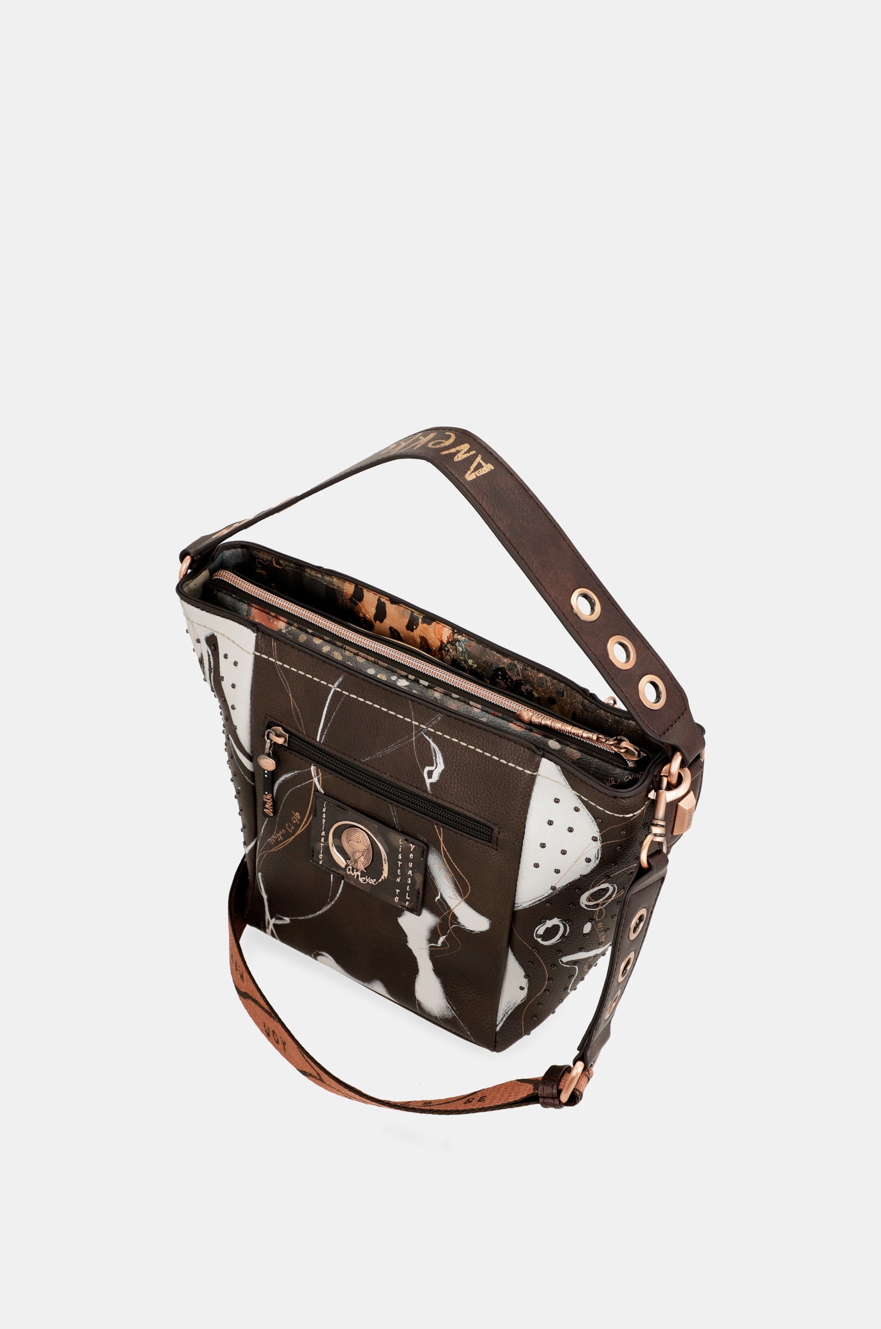 Mittelbraune Handtasche Nature Shodō