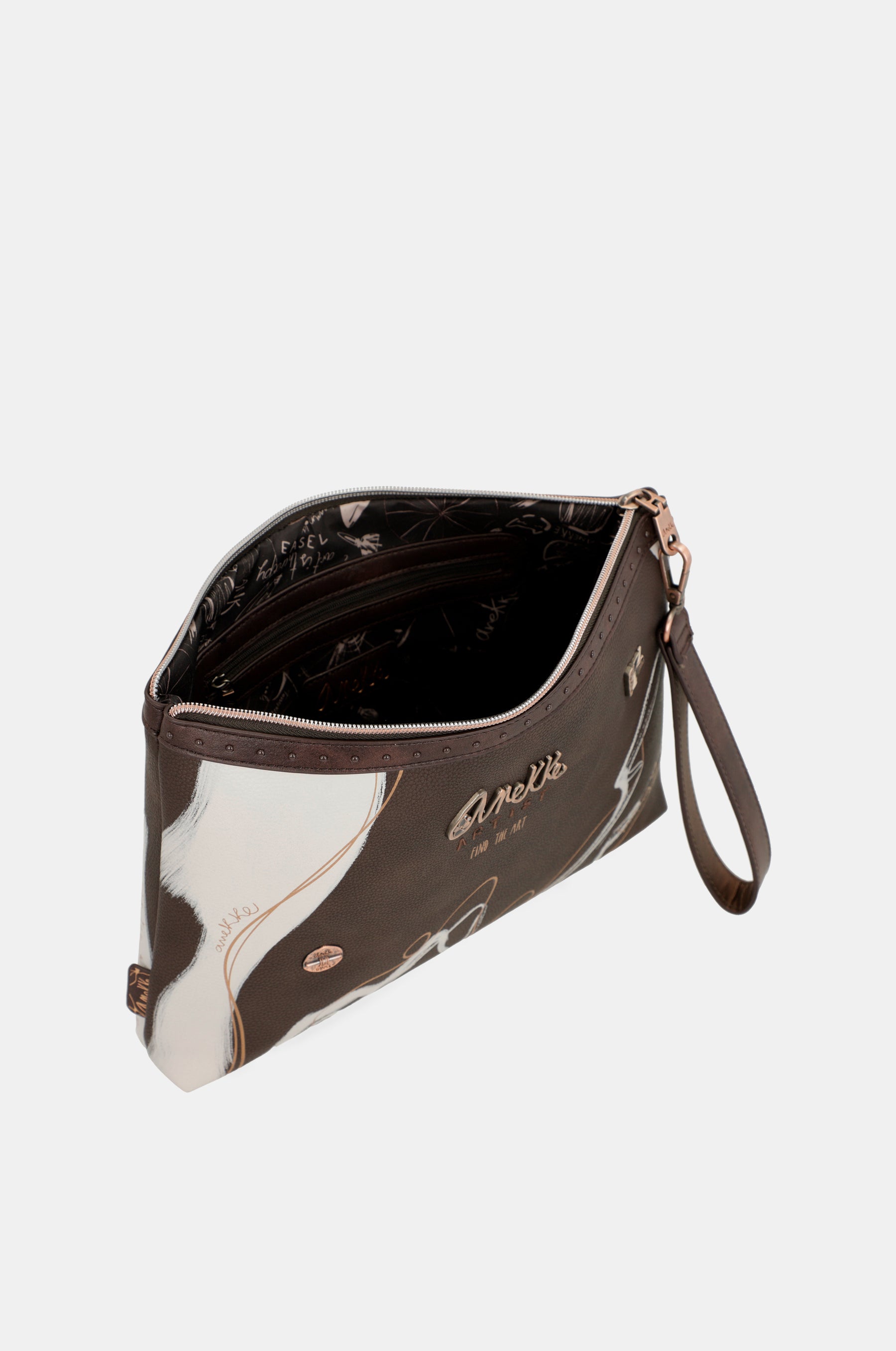 Braune Clutch von Nature Shodō