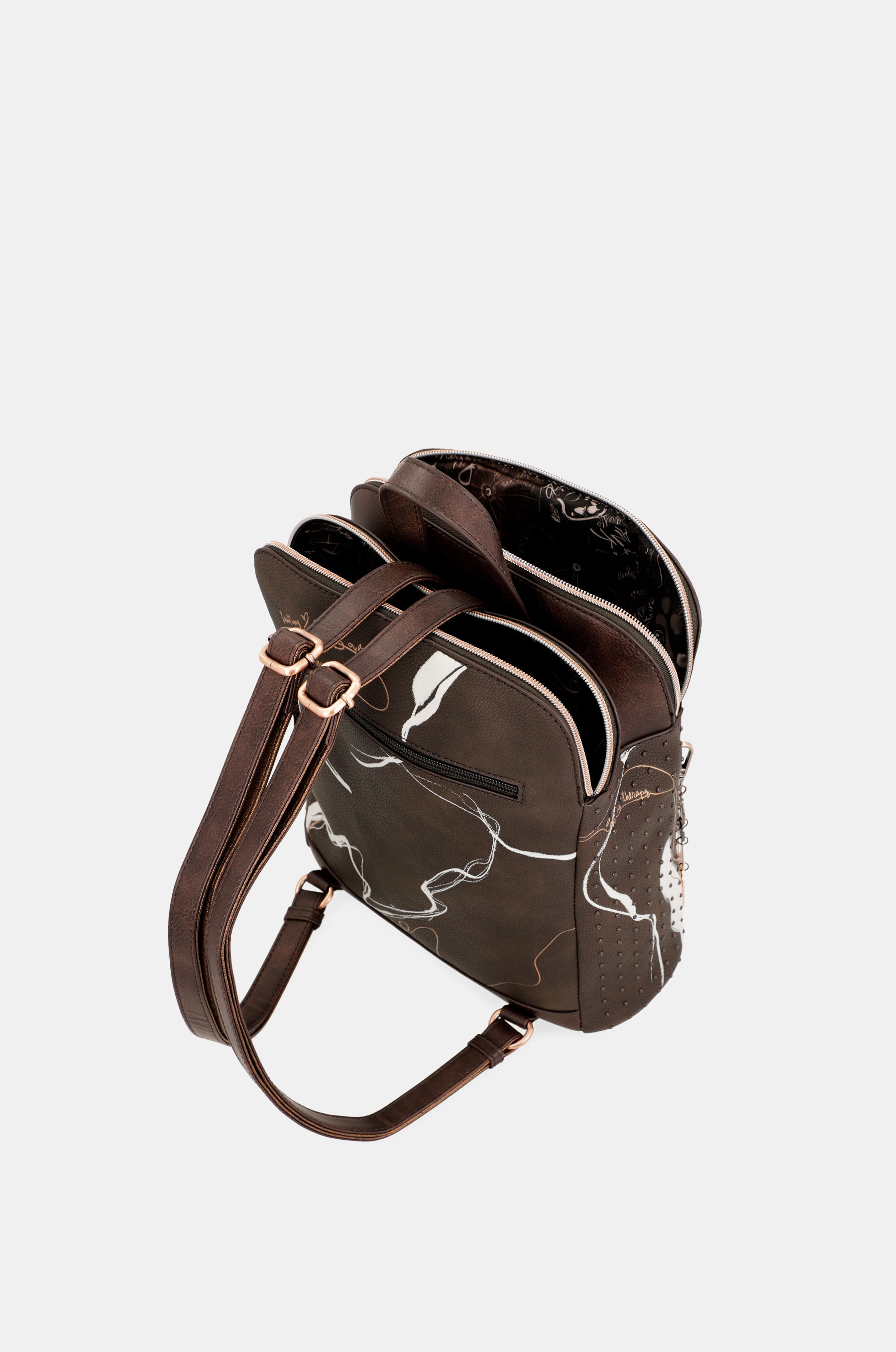 Nature Shodō 2-Fächer-Rucksack braun