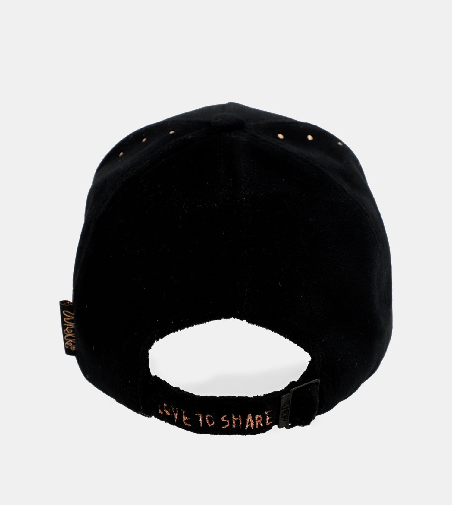 Gorra terciopelo negra Shodō