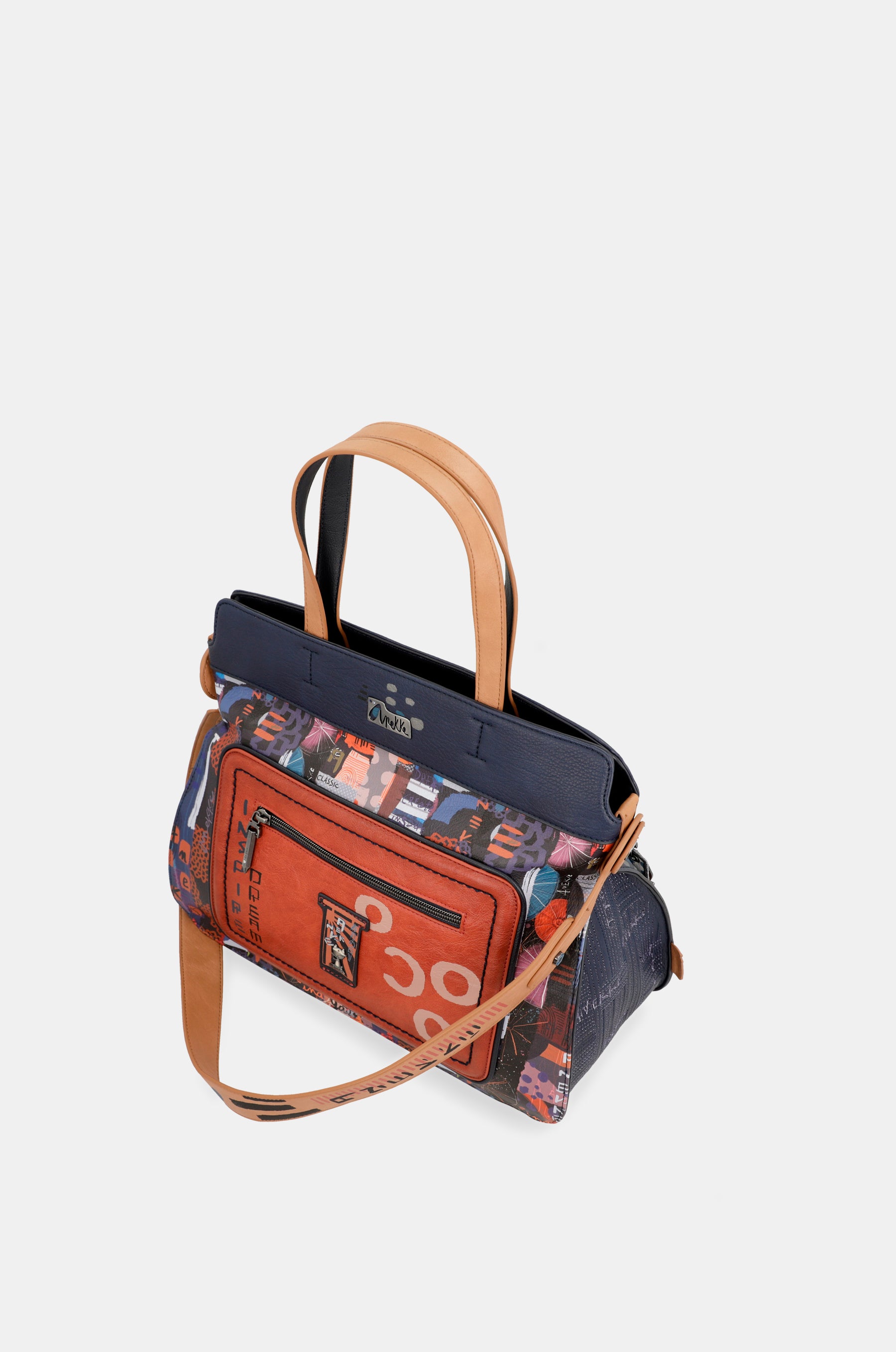 Contemporary Schultertasche mit 2 Griffen Contemporary