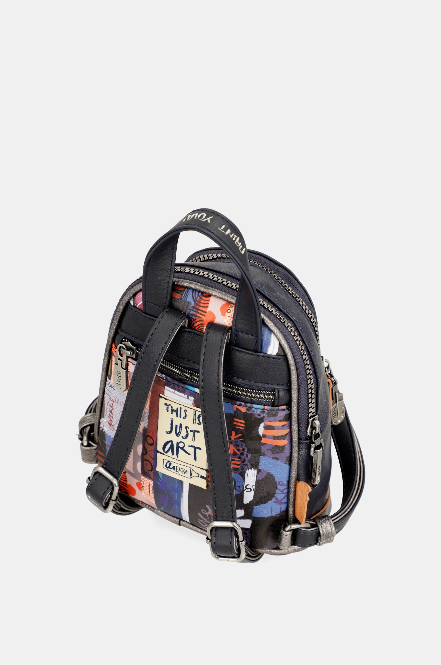 Contemporary Mini-Rucksack mit zwei Fächern Contemporary
