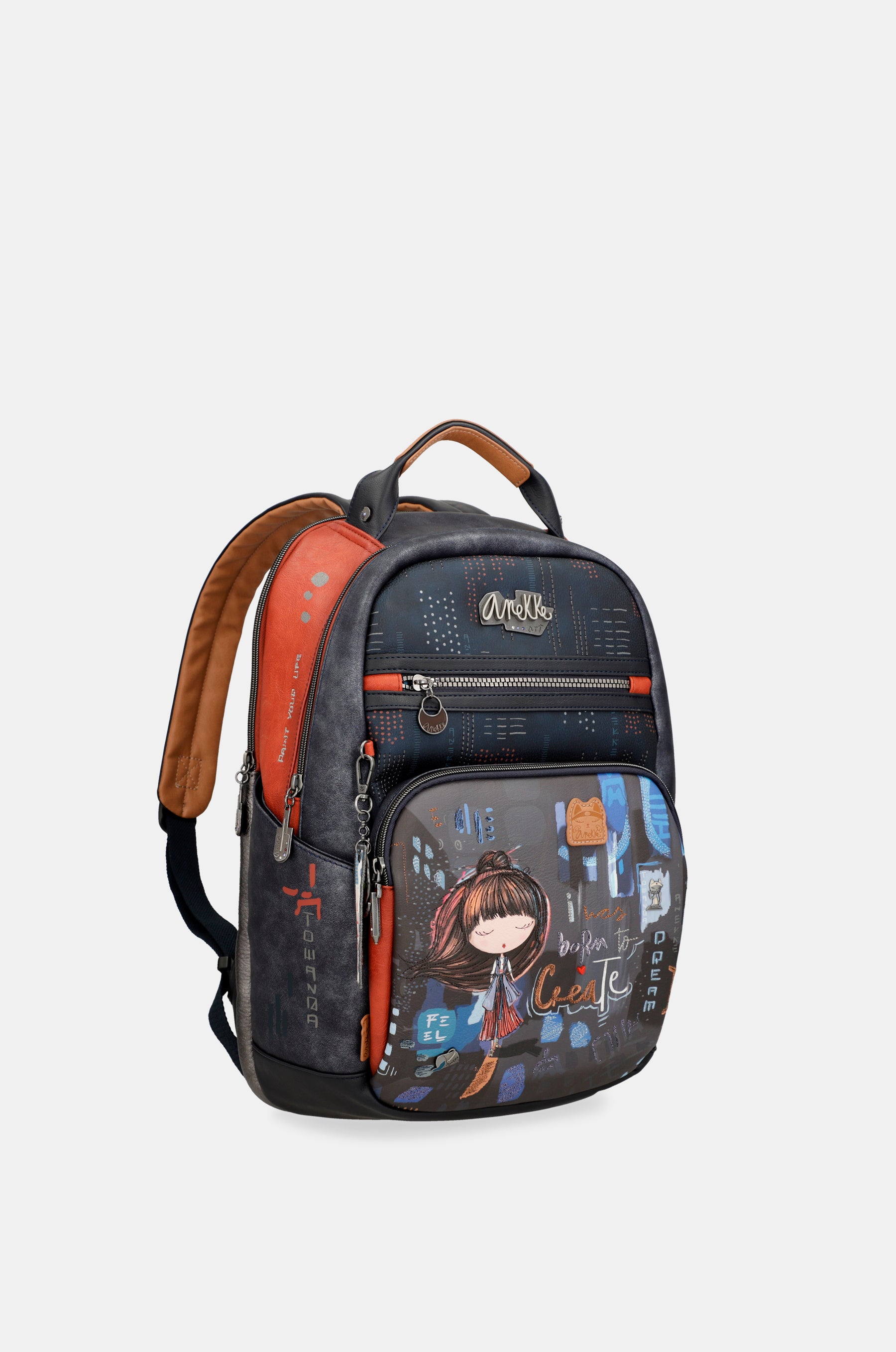 Contemporary großer Schulrucksack