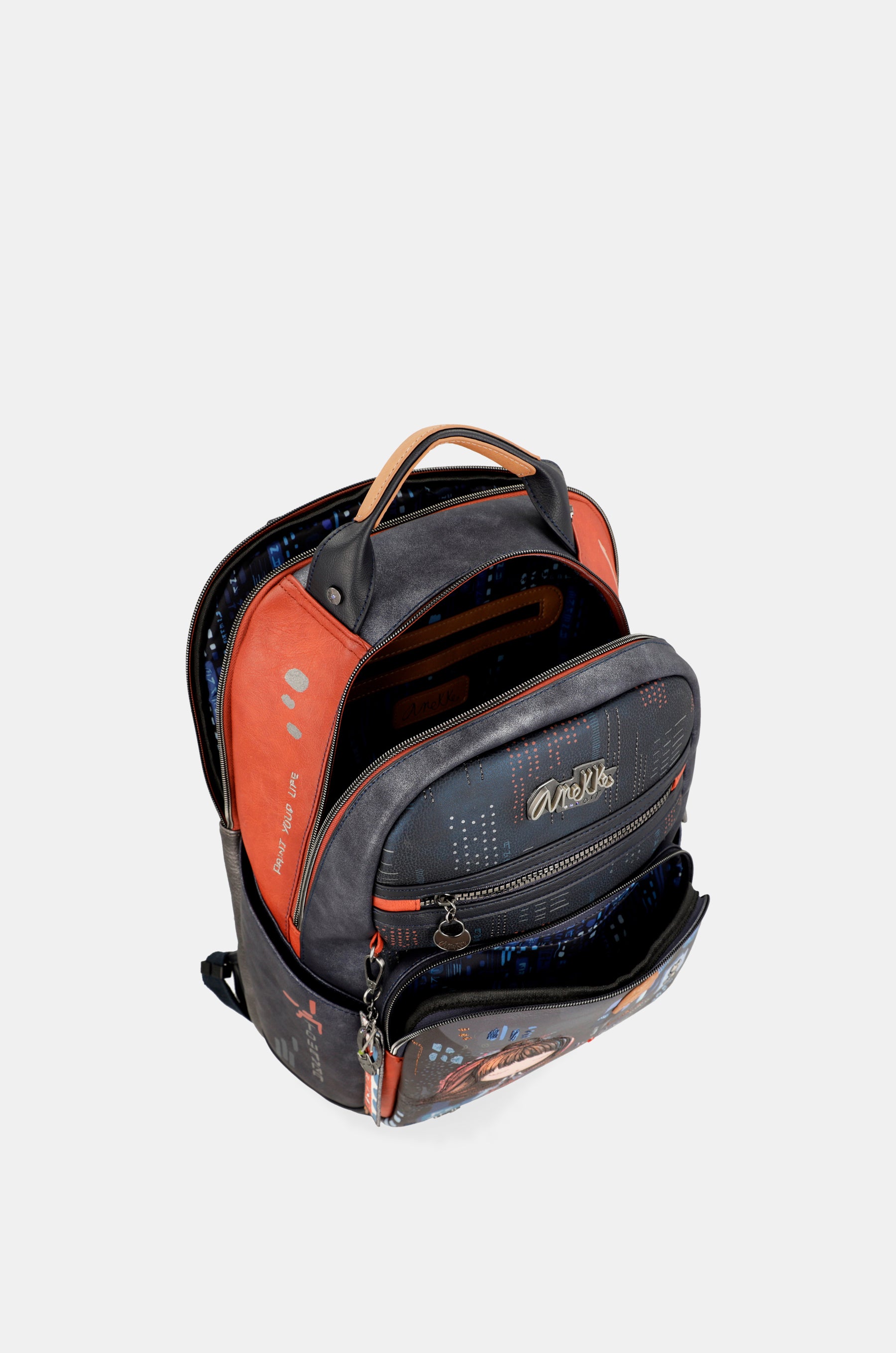 Contemporary großer Schulrucksack