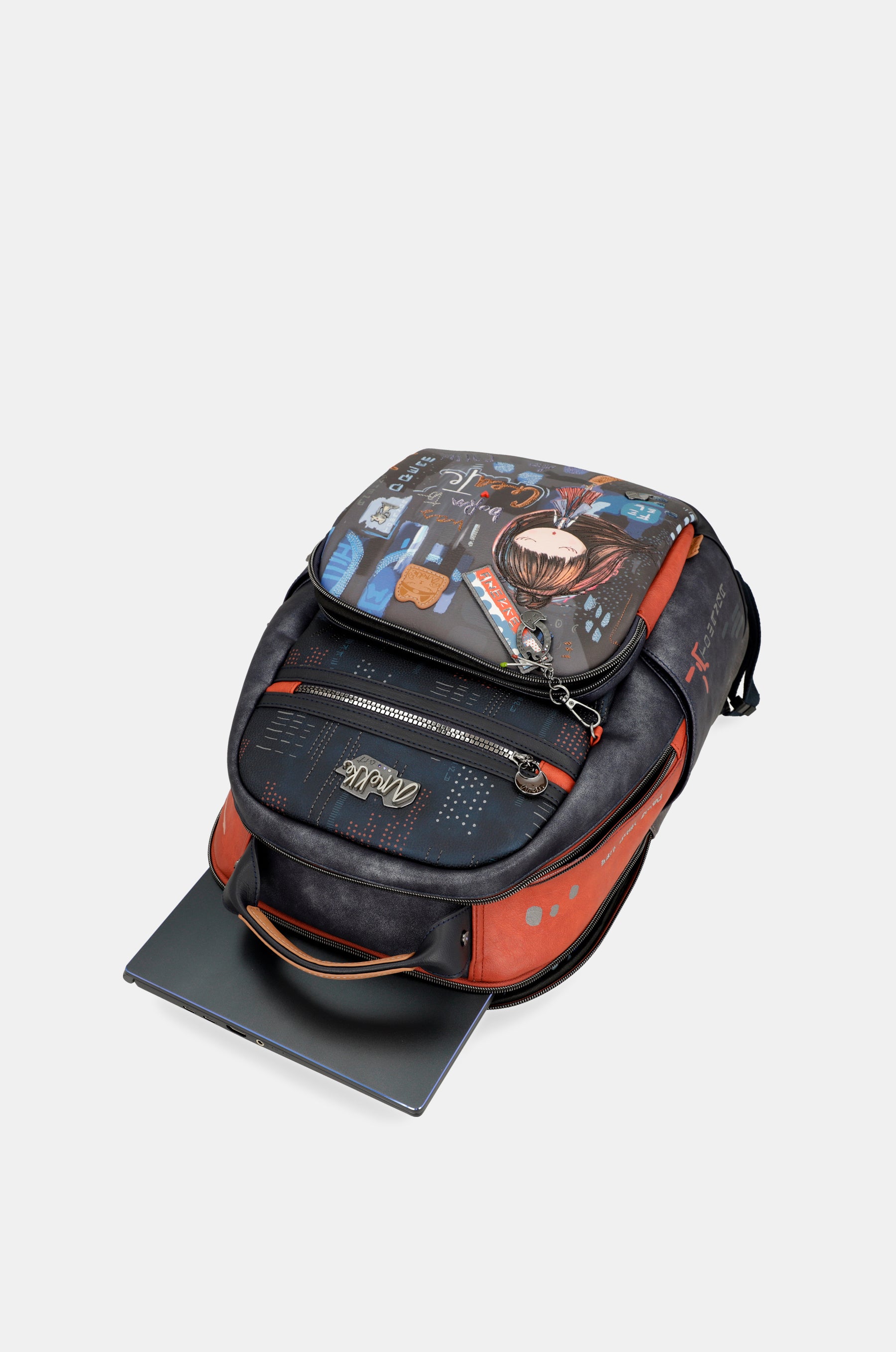 Contemporary großer Schulrucksack