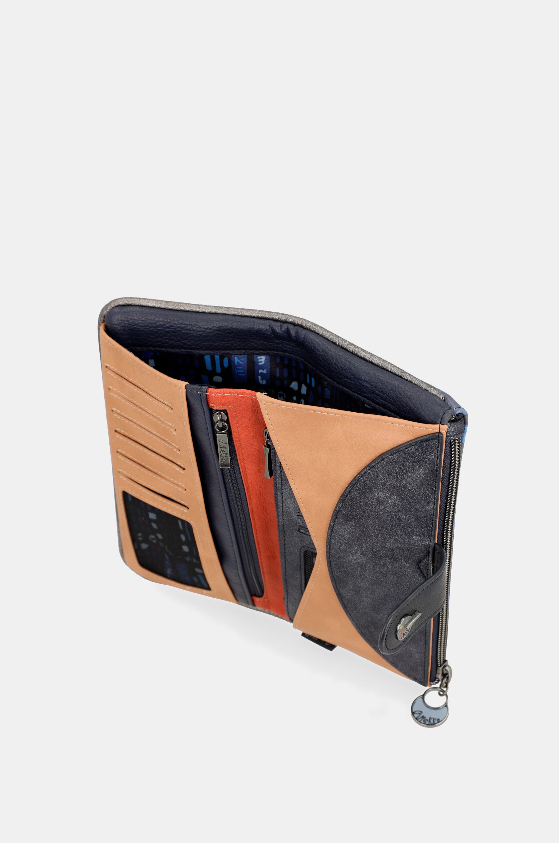 Contemporary großes, flexibles RFID-Portemonnaie