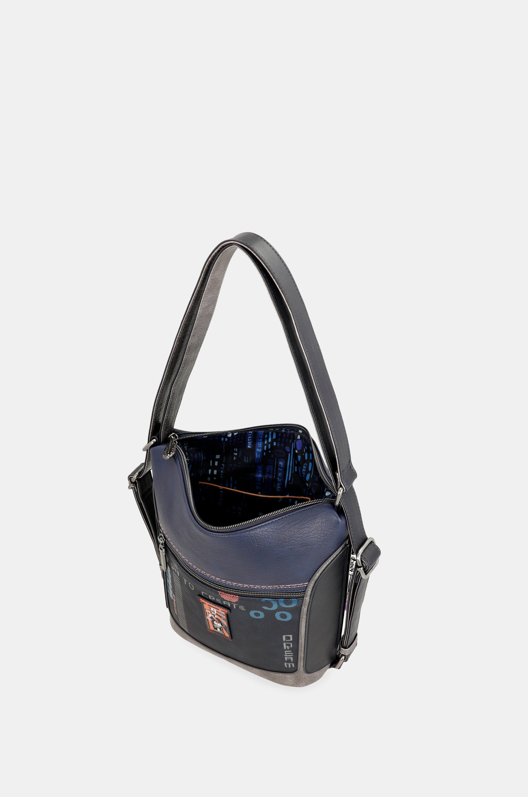 Kyomu Umhängetasche, umwandelbar in einen Kyomu Rucksack
