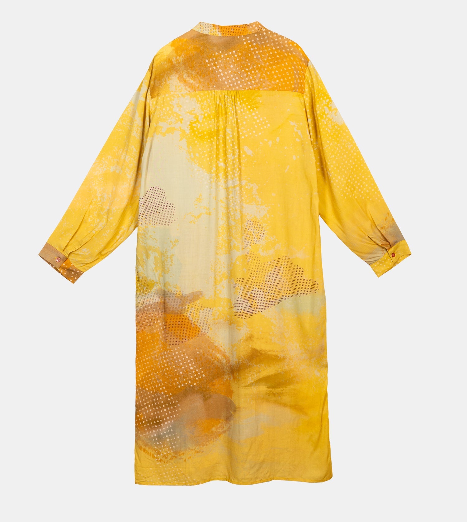 Gelbes Hemdkleid