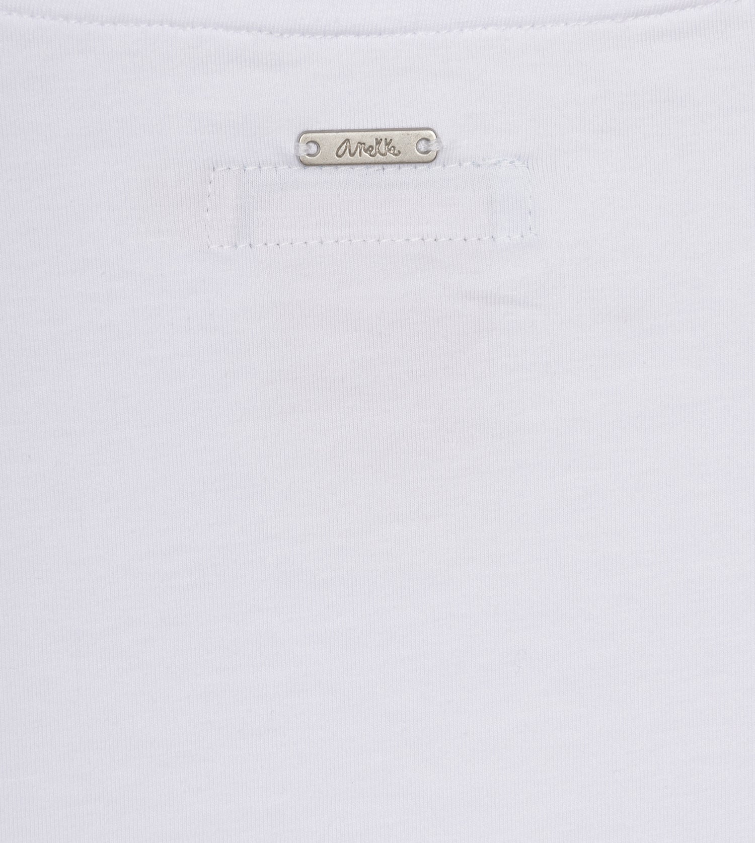 Weißes Glitzer-T-Shirt