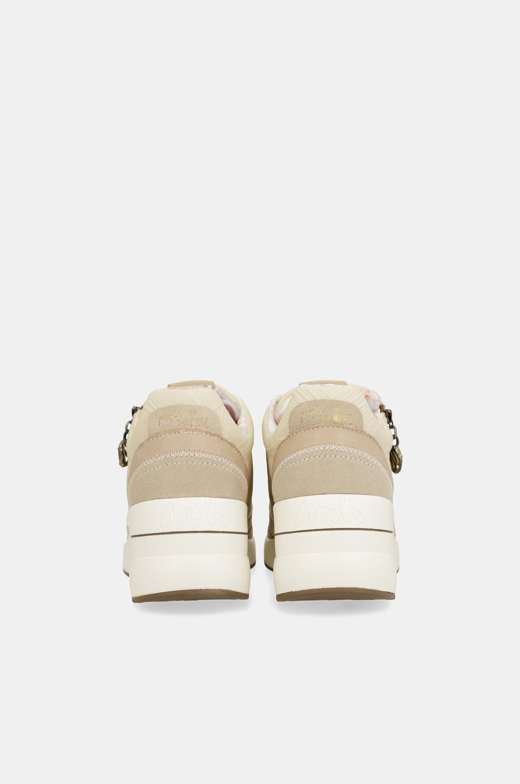 Peace & Love-Sneaker mit Keilabsatz