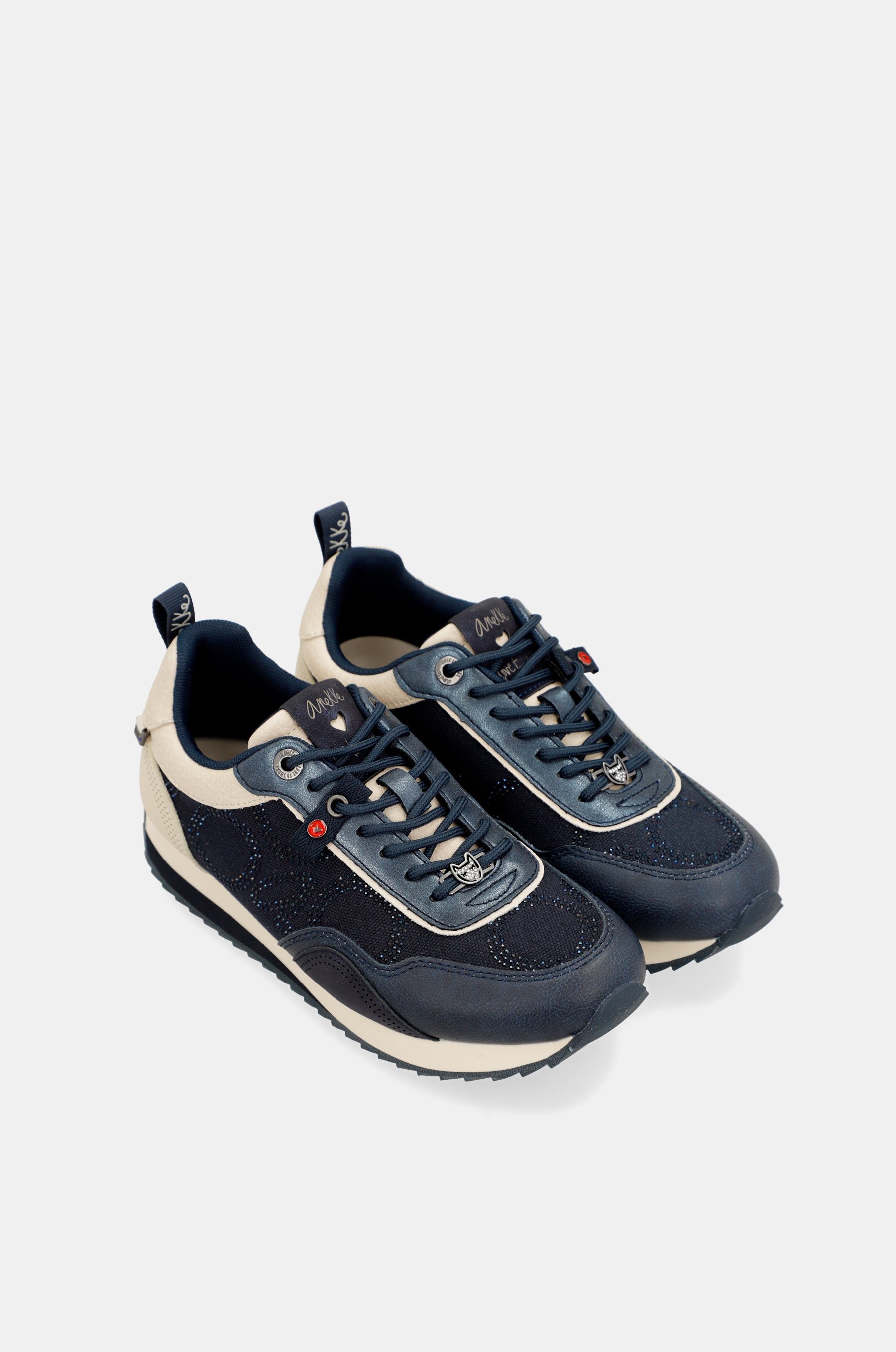 Marineblaue Hollywood-Sneaker
