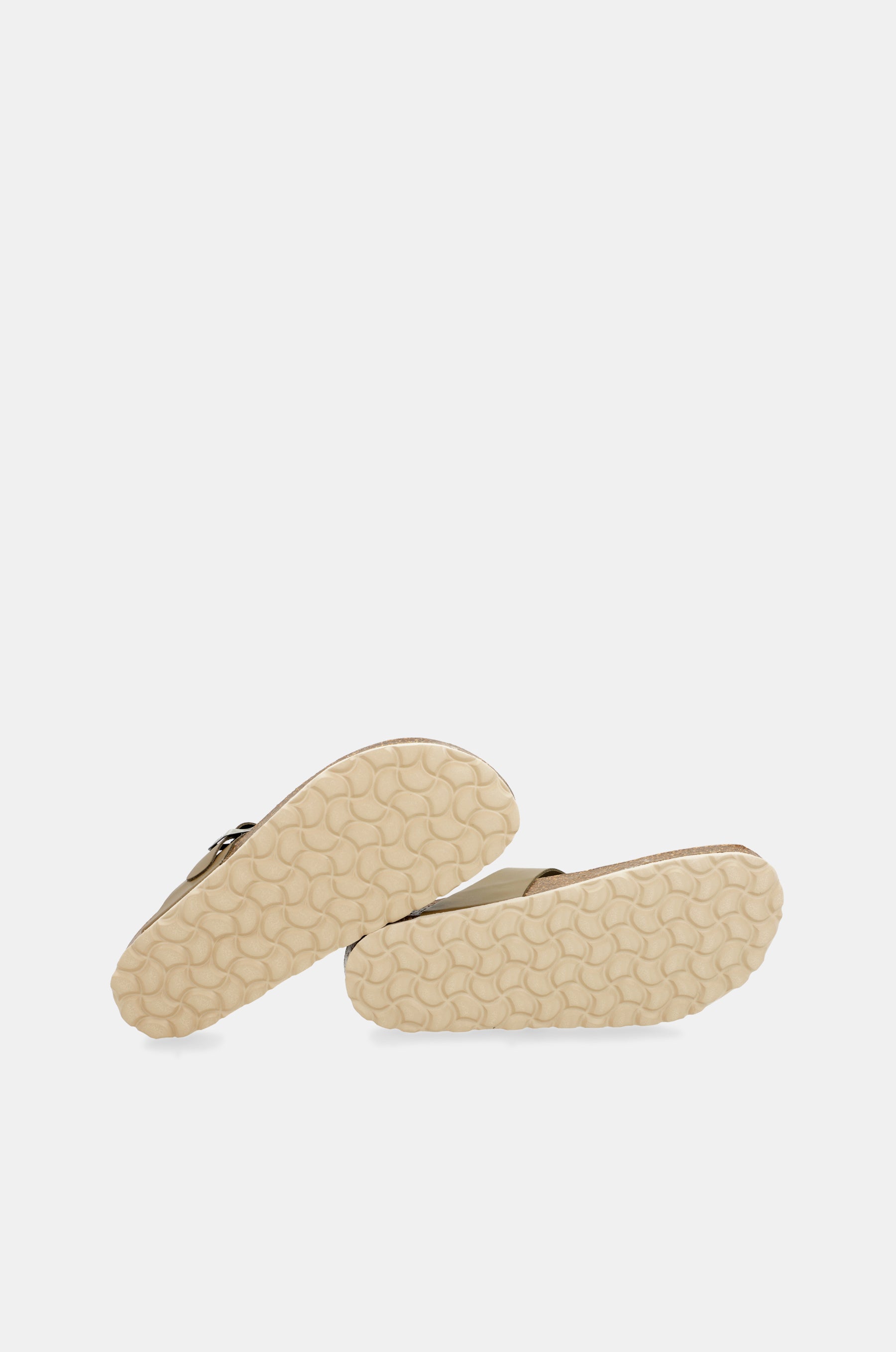 Grüne Bio-Sandalen für Damen