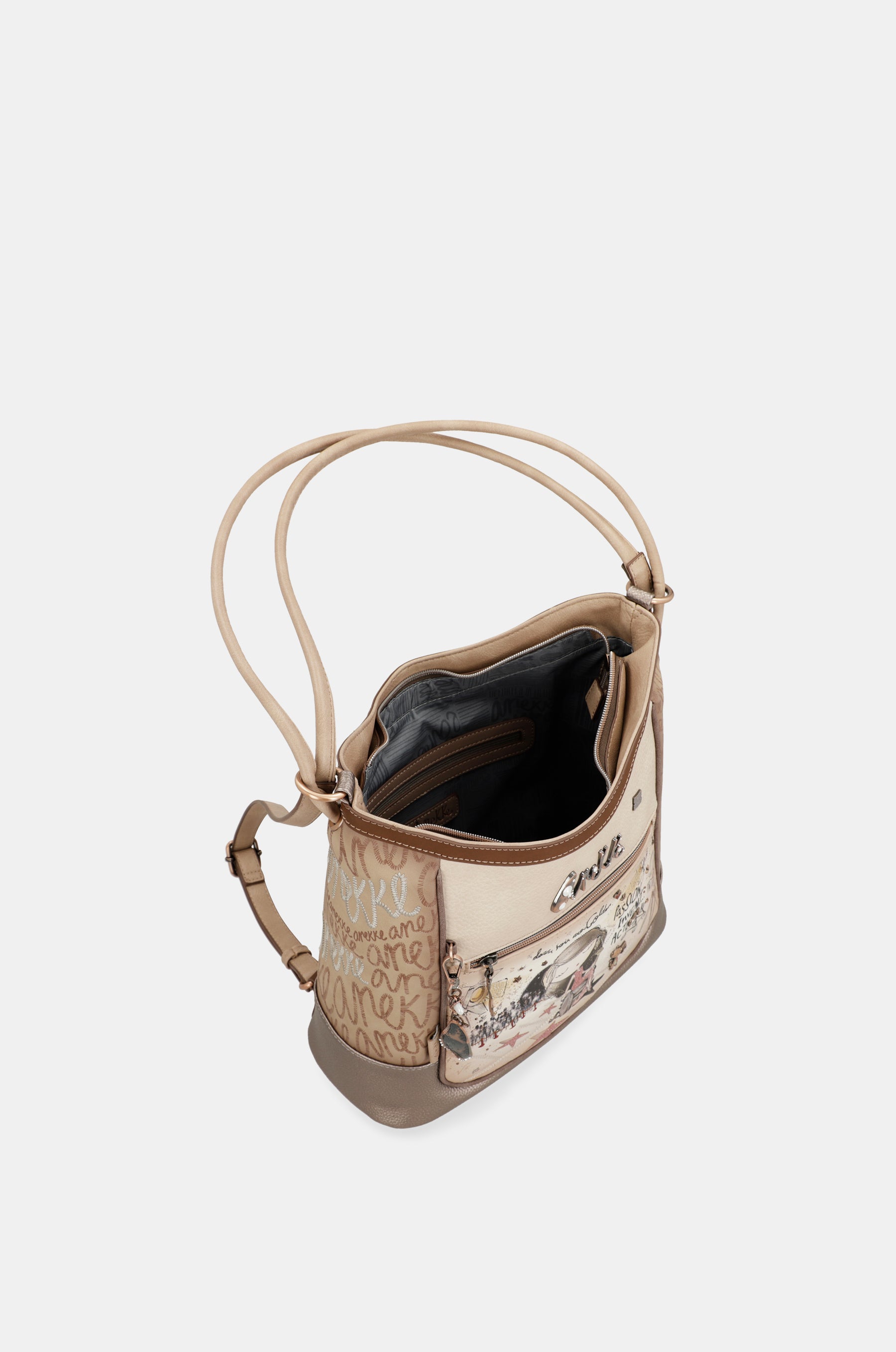 Hollywood Tasche, die sich in einen Rucksack verwandeln lässt