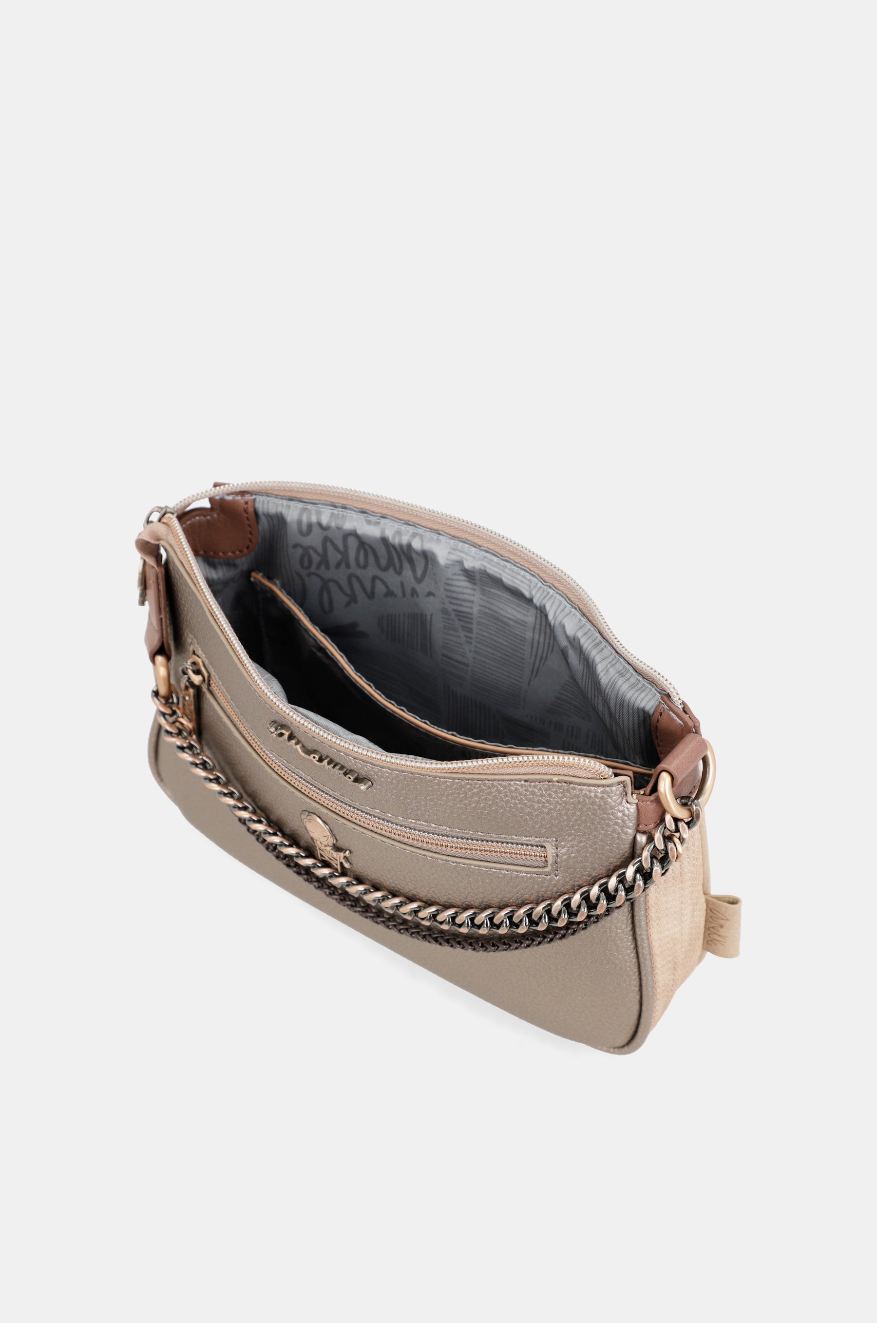 Baguette-Tasche mit Stars