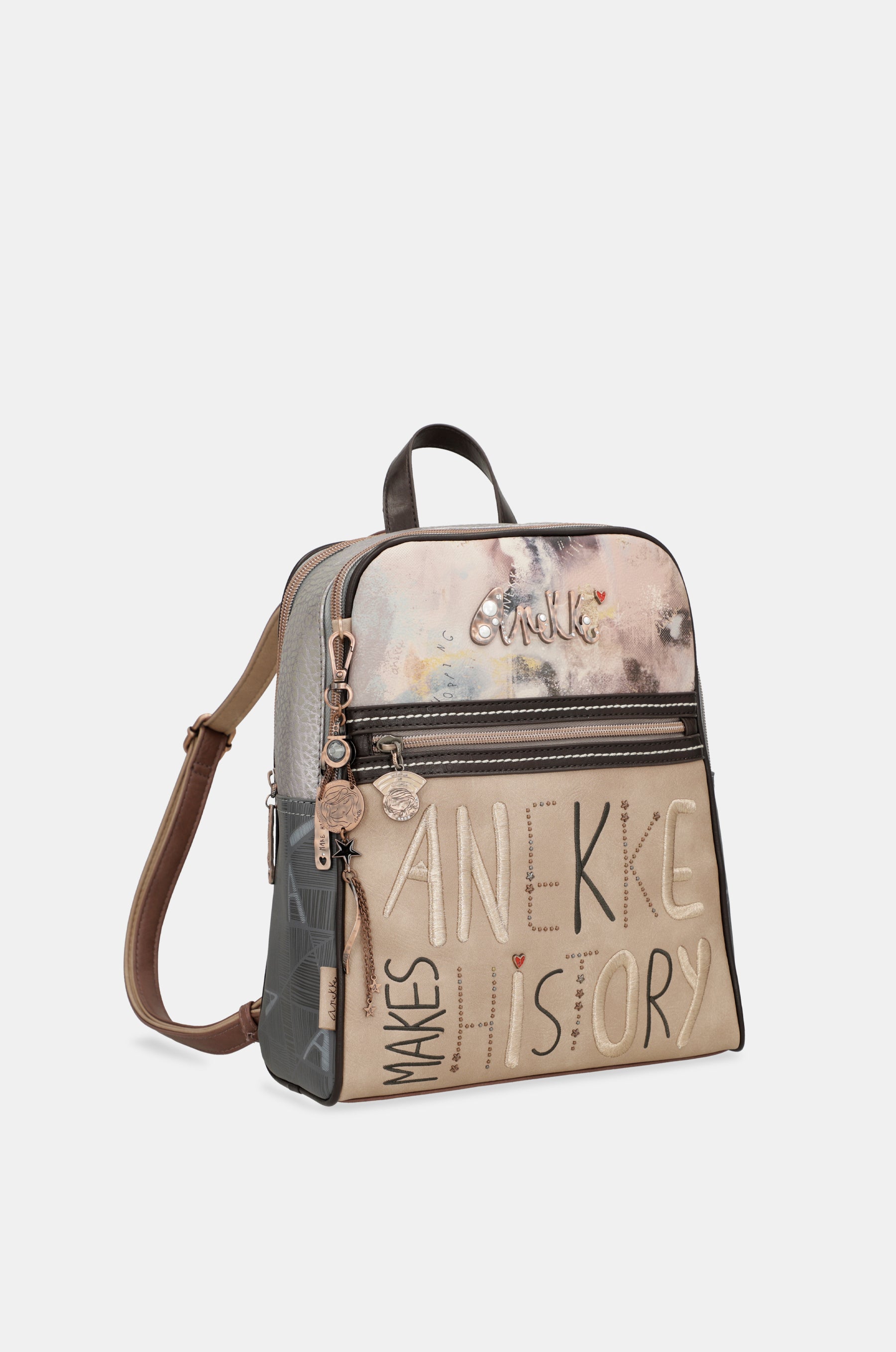 Rucksack mit 2 Fächern und Stars