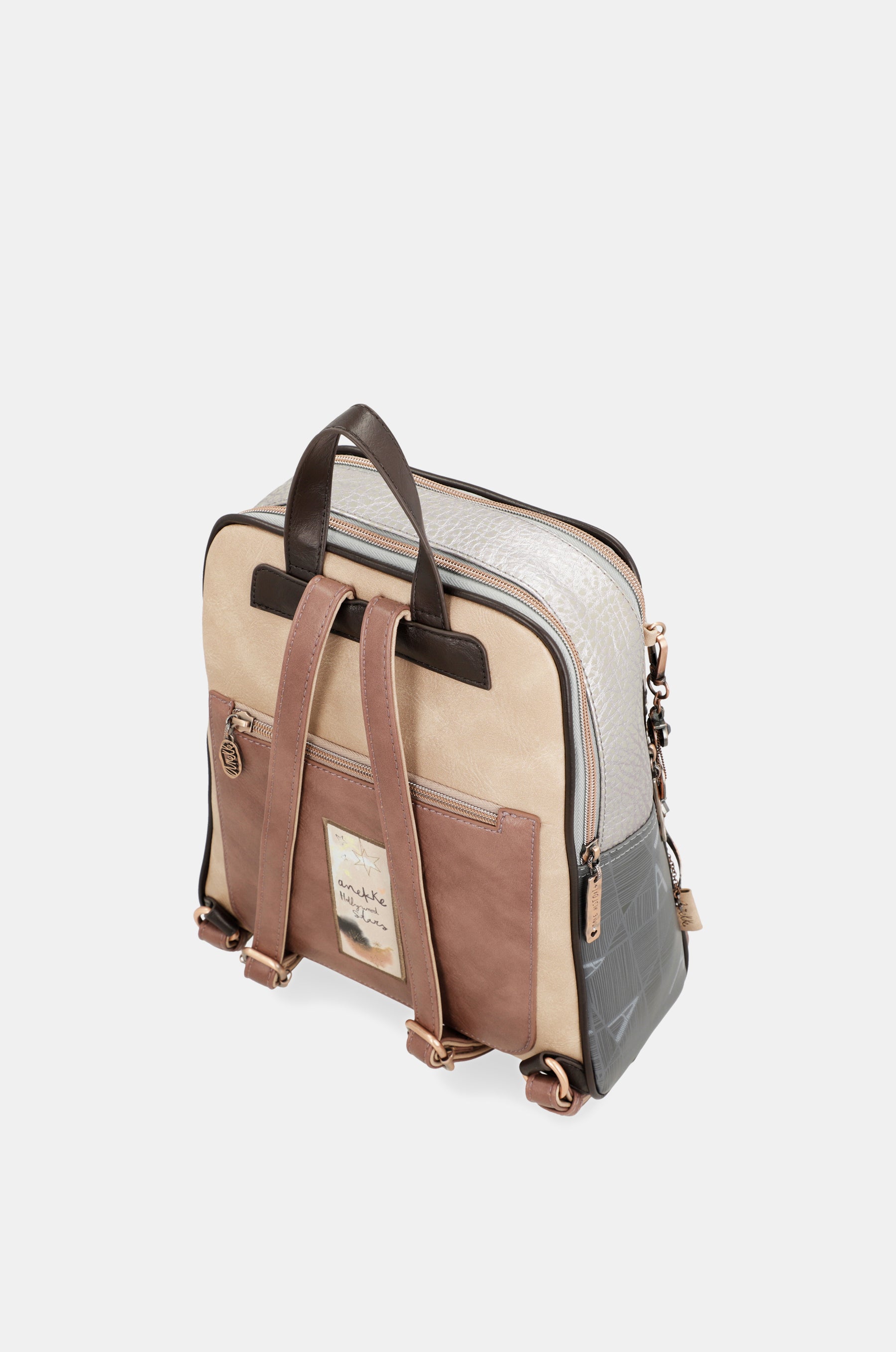 Rucksack mit 2 Fächern und Stars