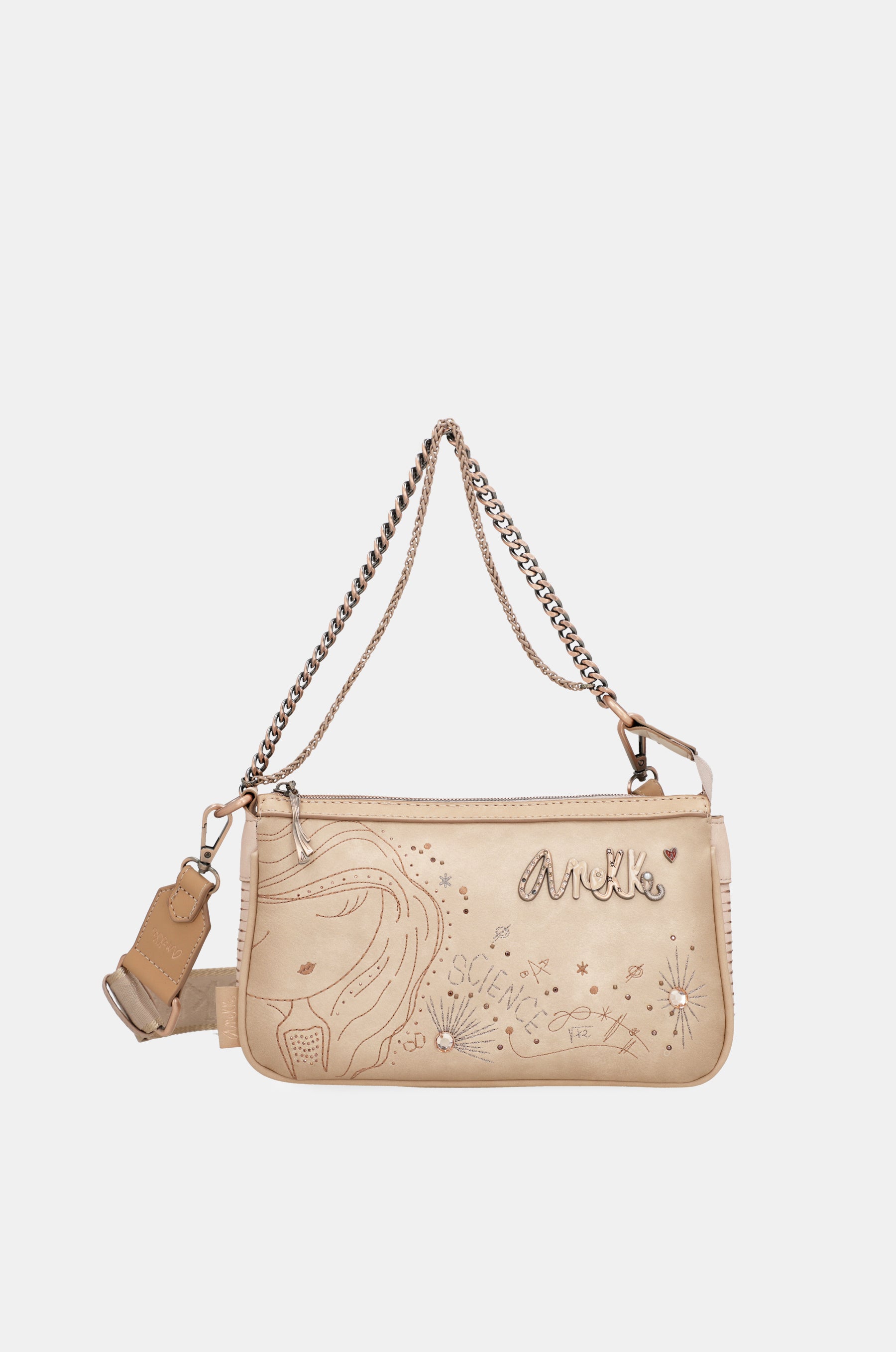 Baguette-Tasche „Studio Nude“