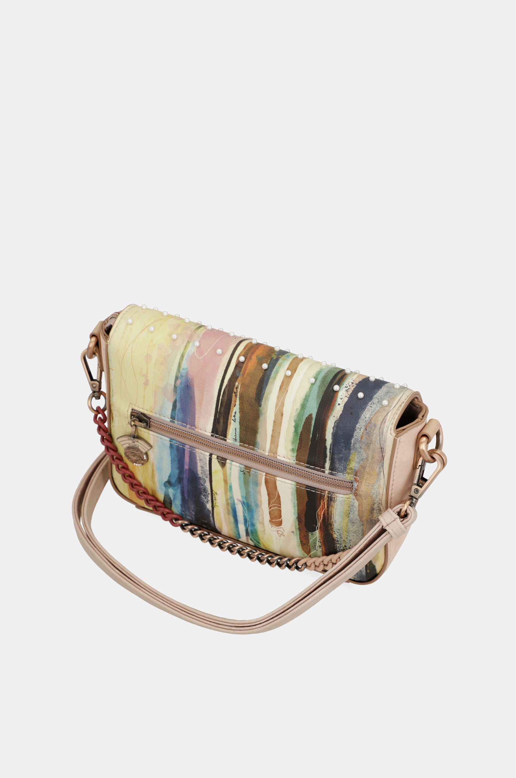 Anekke Studio – Baguette-Tasche in Nude