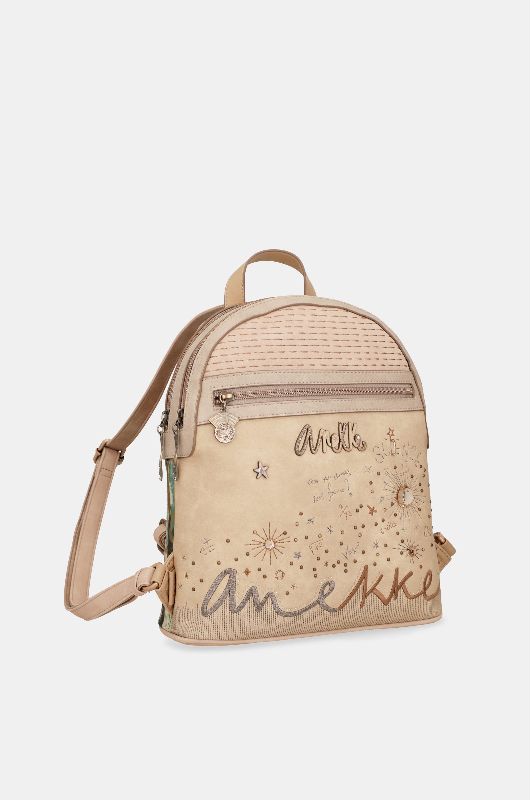 Ovaler Rucksack „Studio Nude“