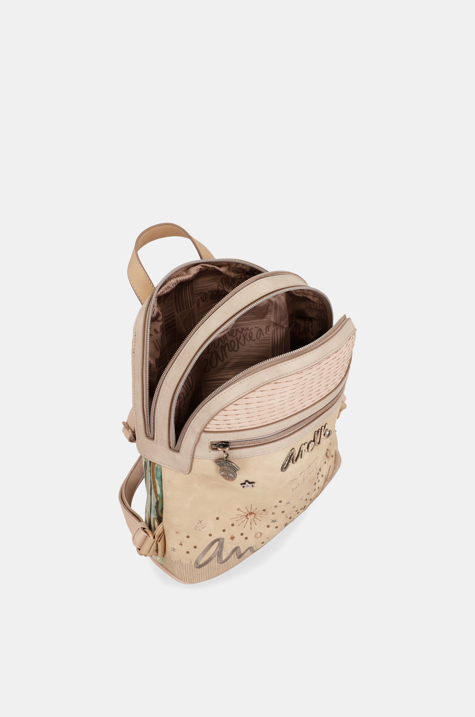 Ovaler Rucksack „Studio Nude“