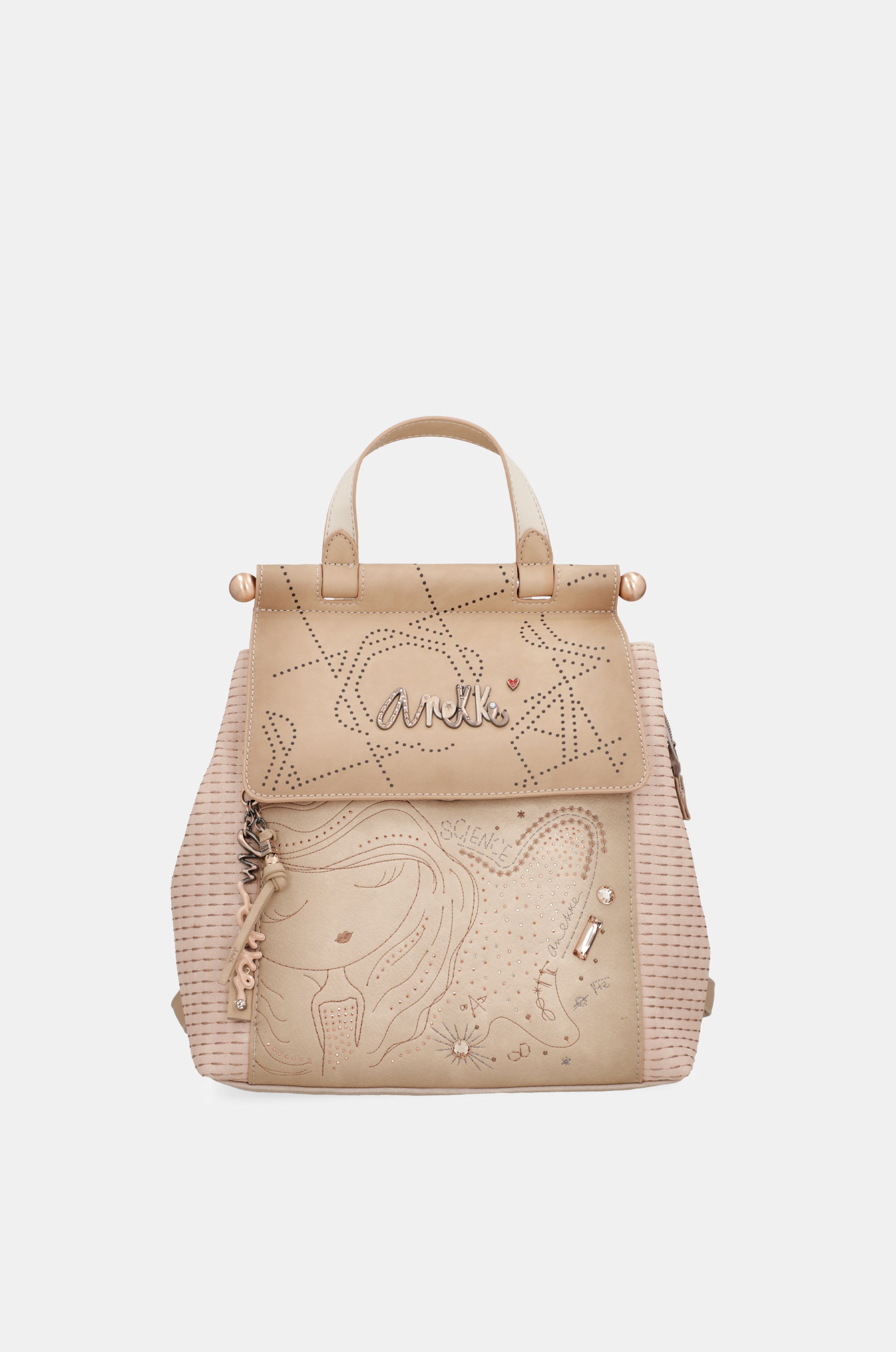 Rucksack „Studio Nude“ mit Überschlag