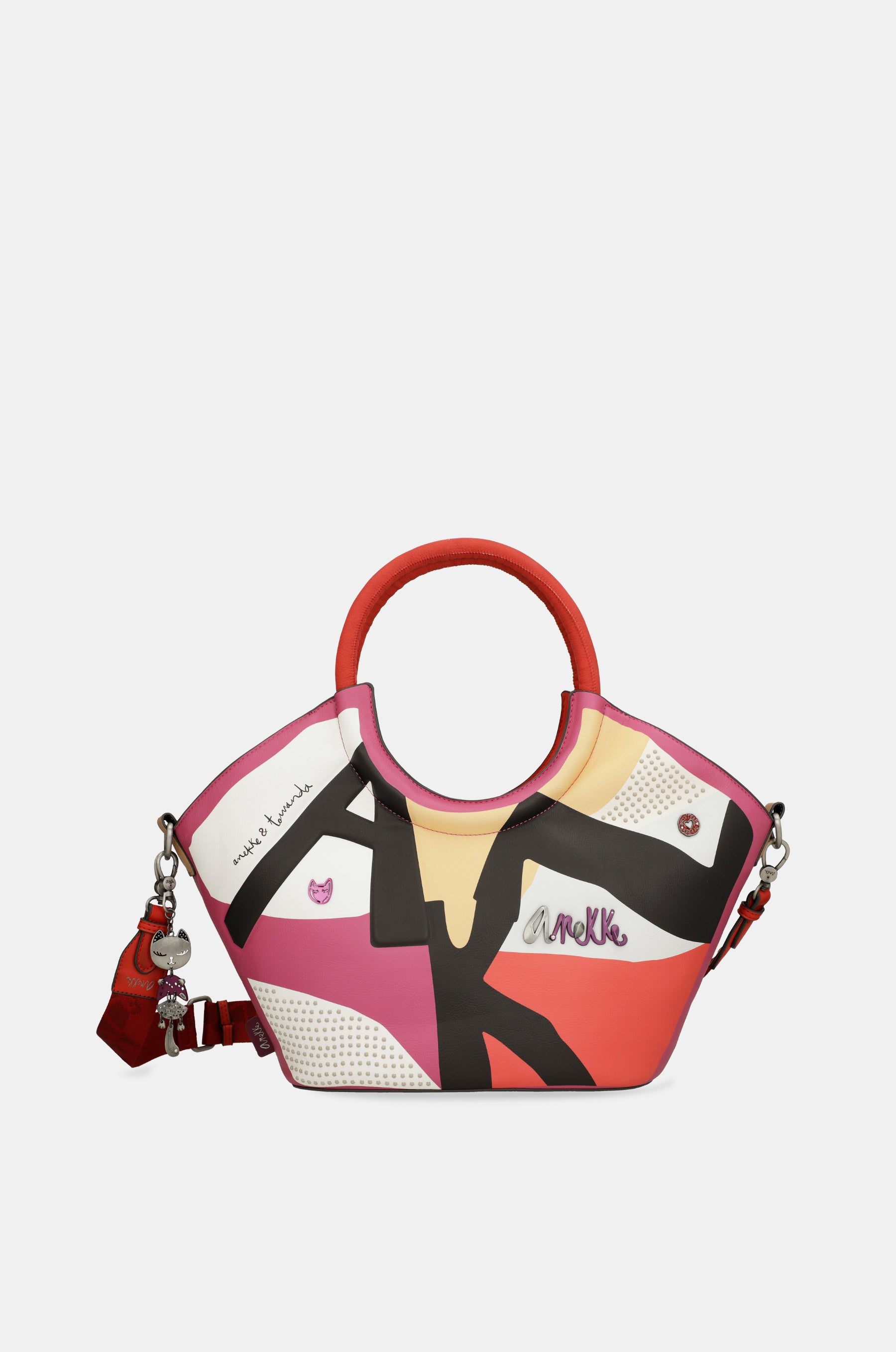 Fashion Tasche mit rundem Griff