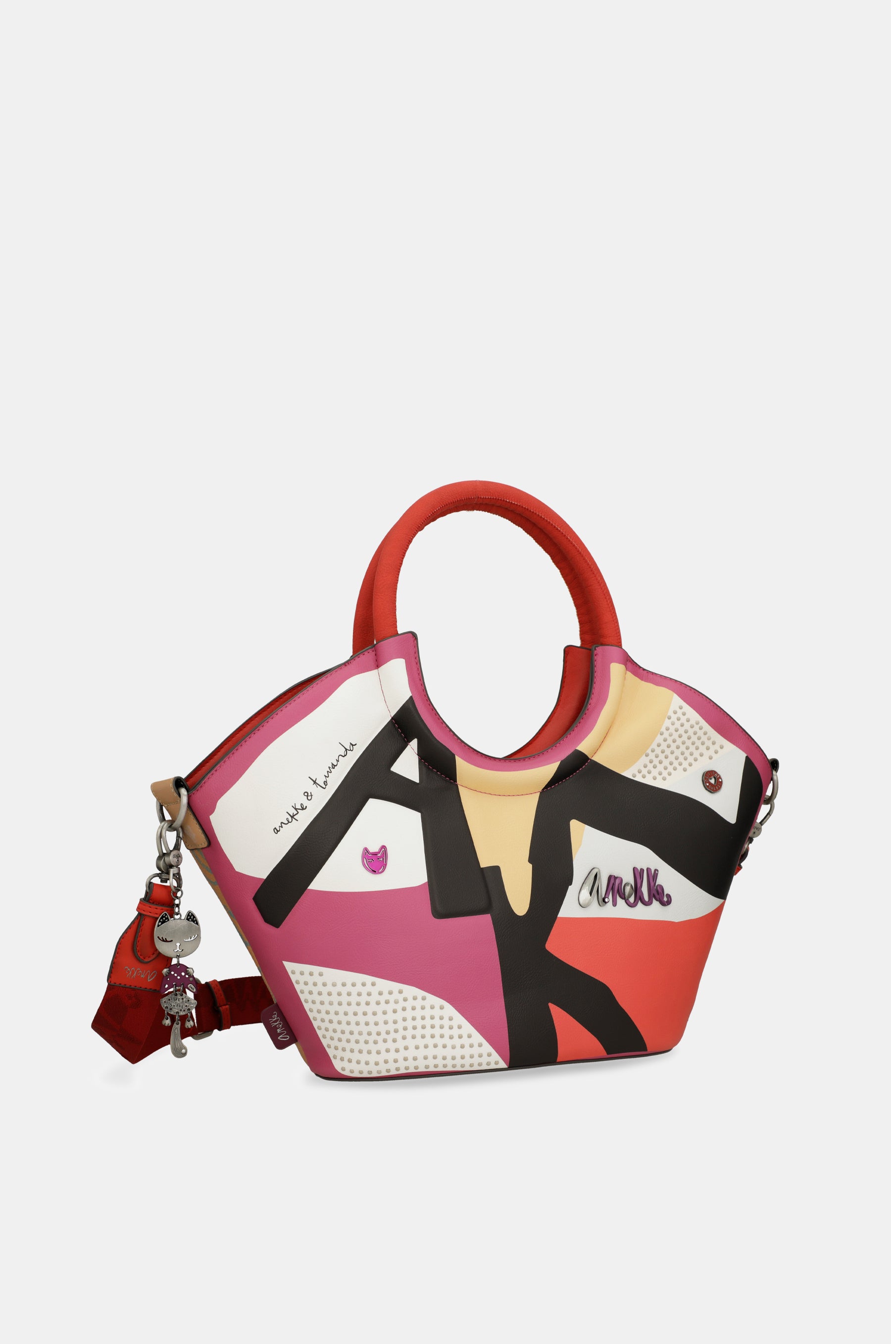 Fashion Tasche mit rundem Griff