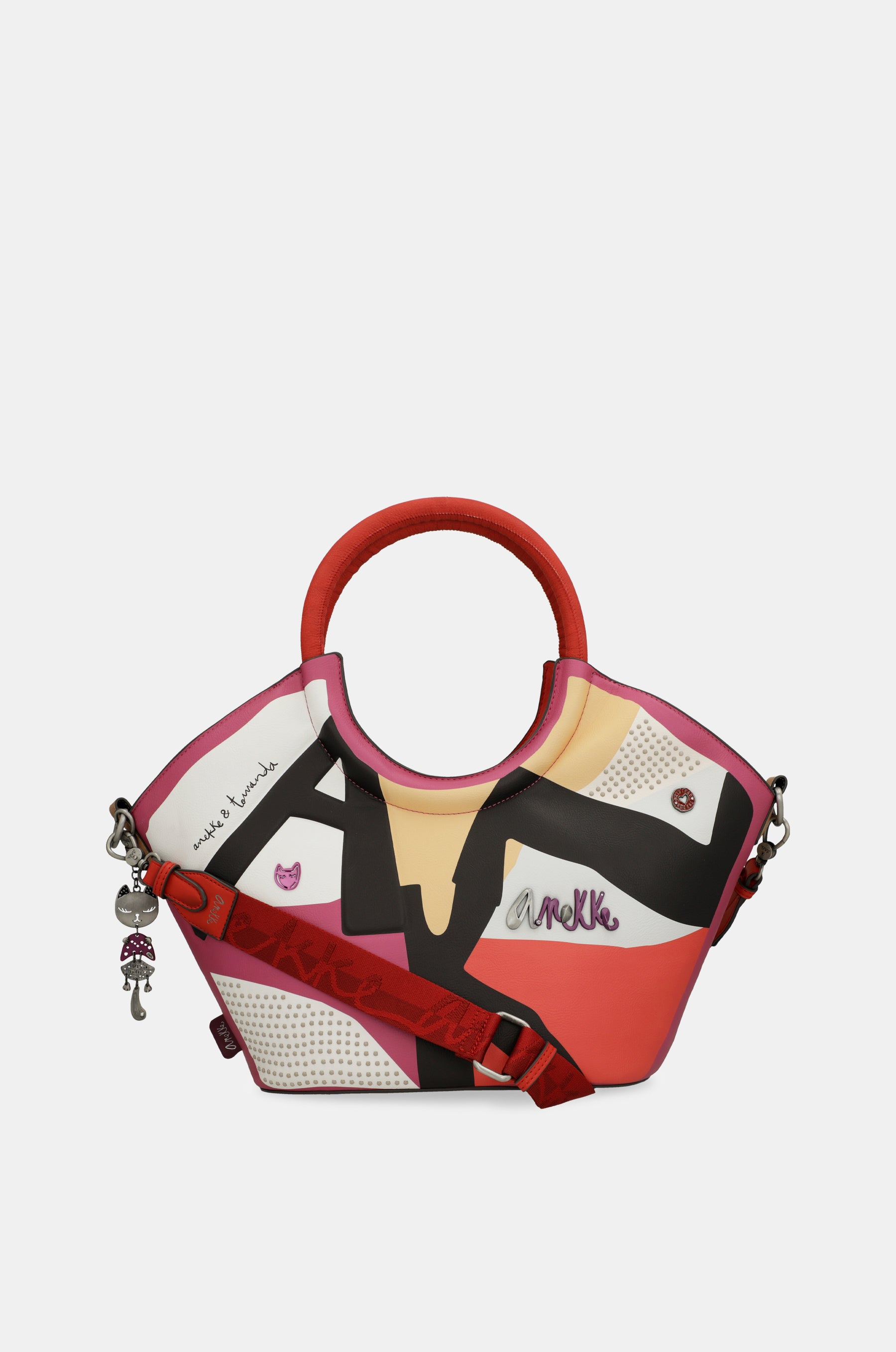 Fashion Tasche mit rundem Griff