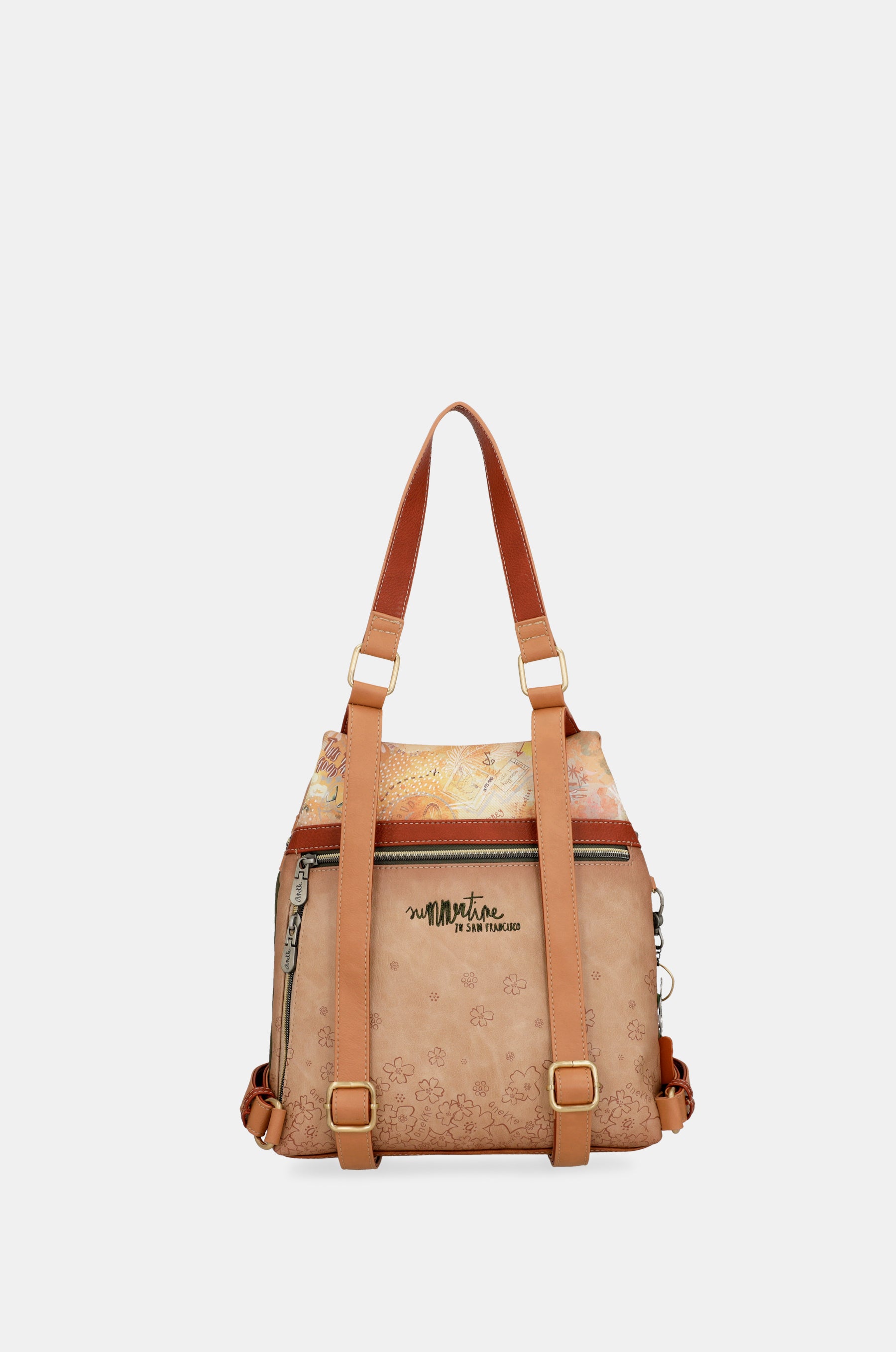 Anekke Peace & Love Kamel Anti-Diebstahl-Rucksack