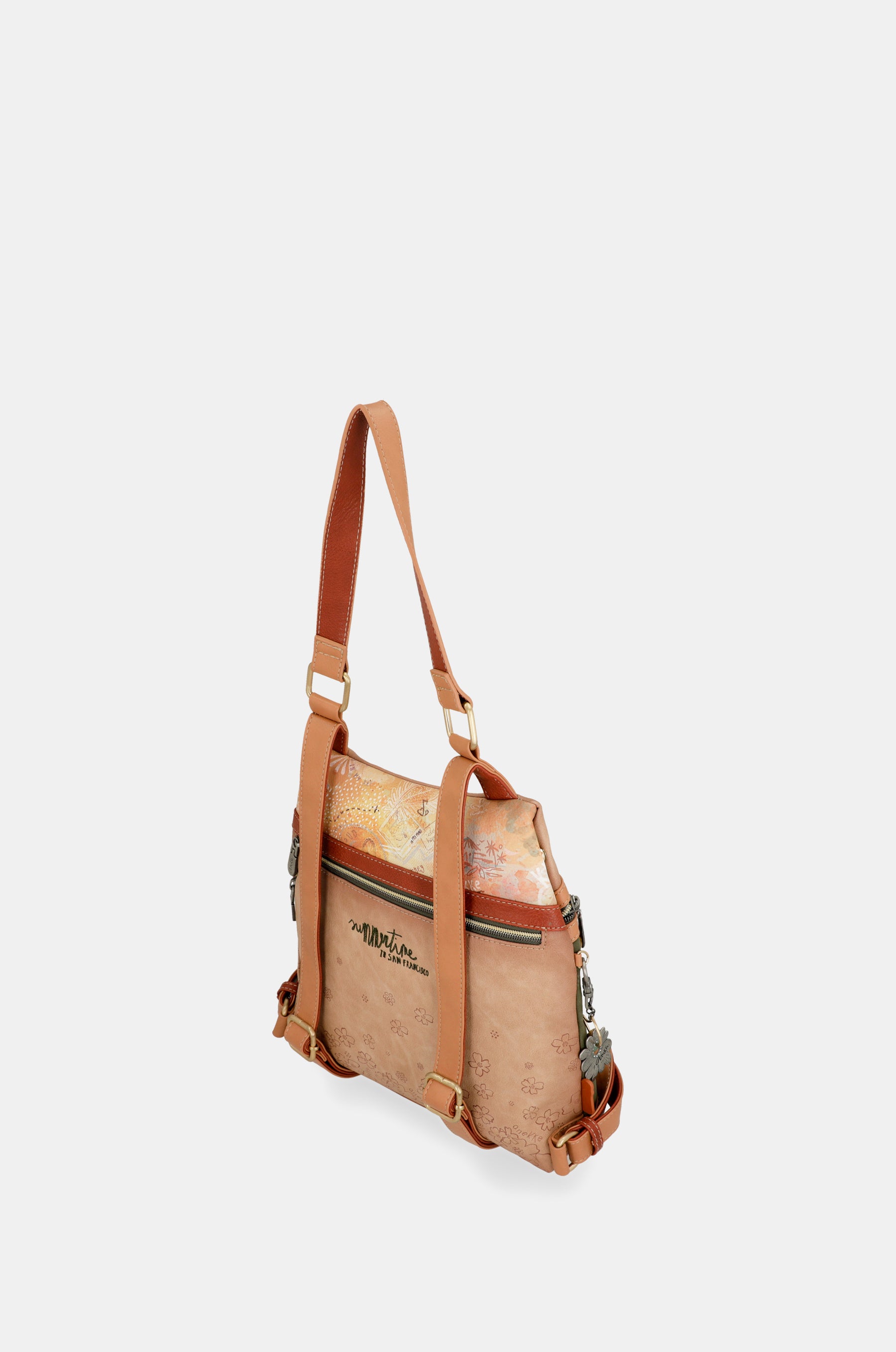 Anekke Peace & Love Kamel Anti-Diebstahl-Rucksack