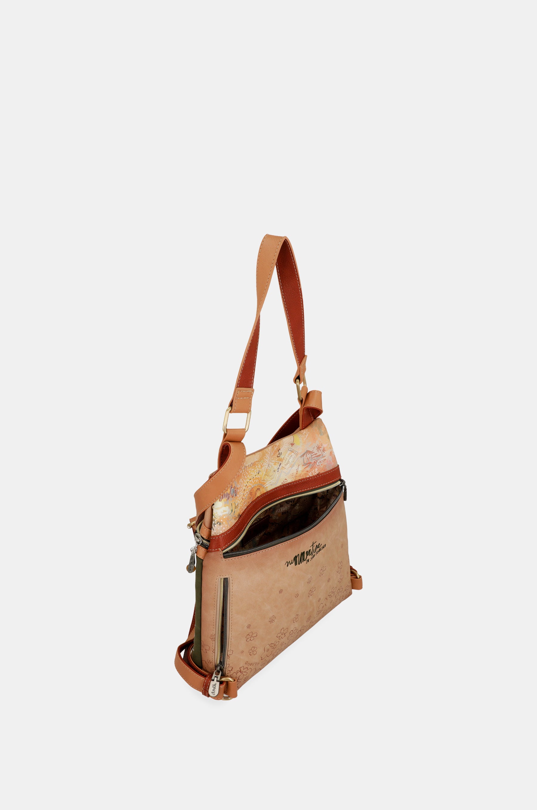 Anekke Peace & Love Kamel Anti-Diebstahl-Rucksack