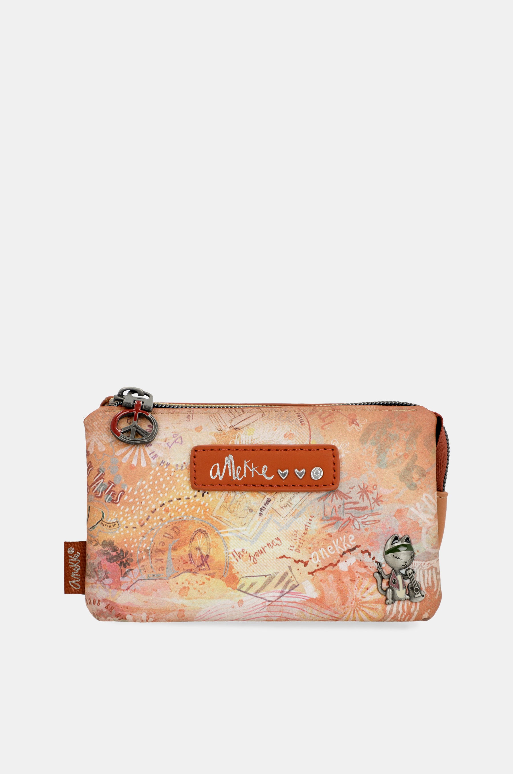 Geldbörse mit 3 Fächern Flower S“