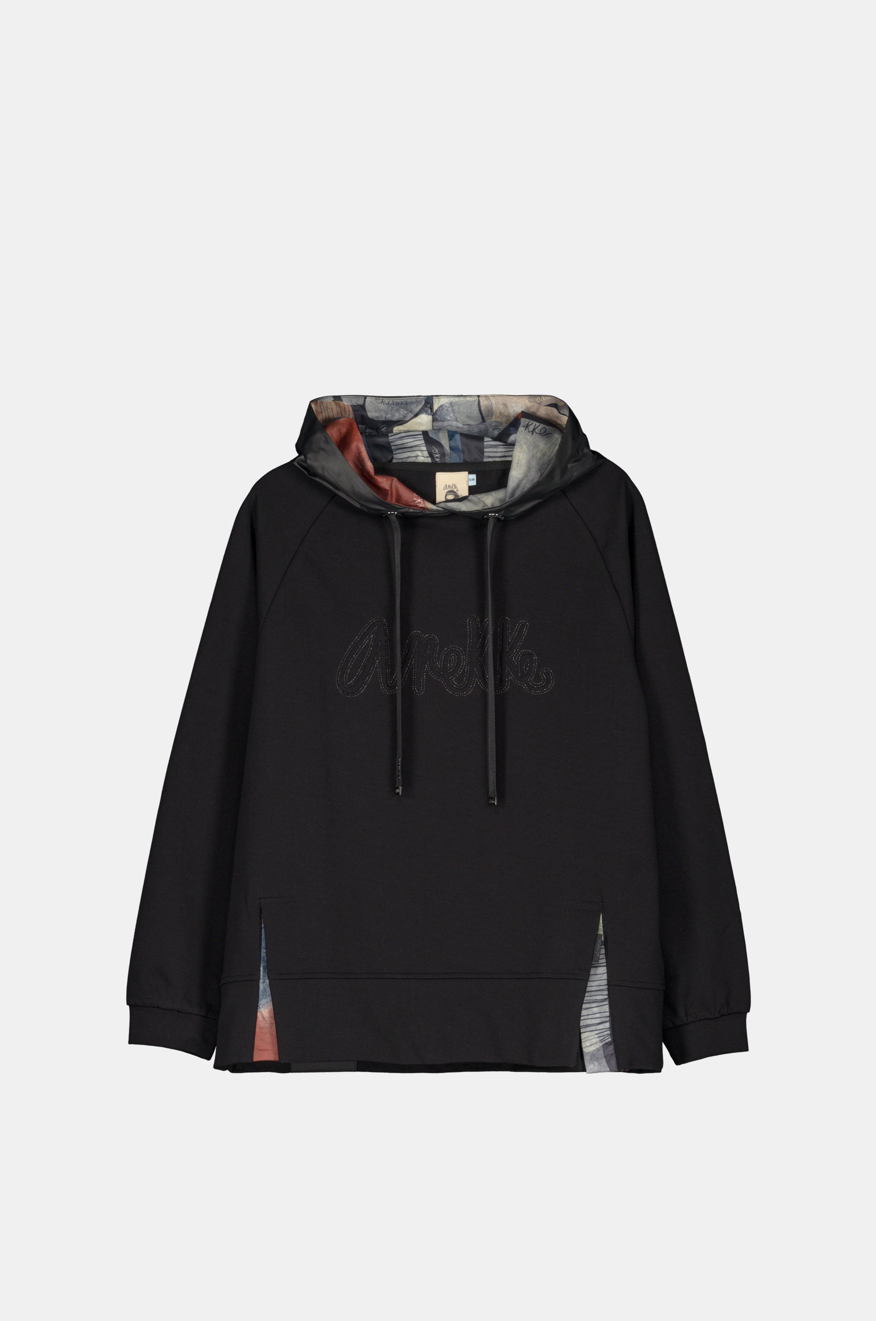 Schwarzer Hoodie
