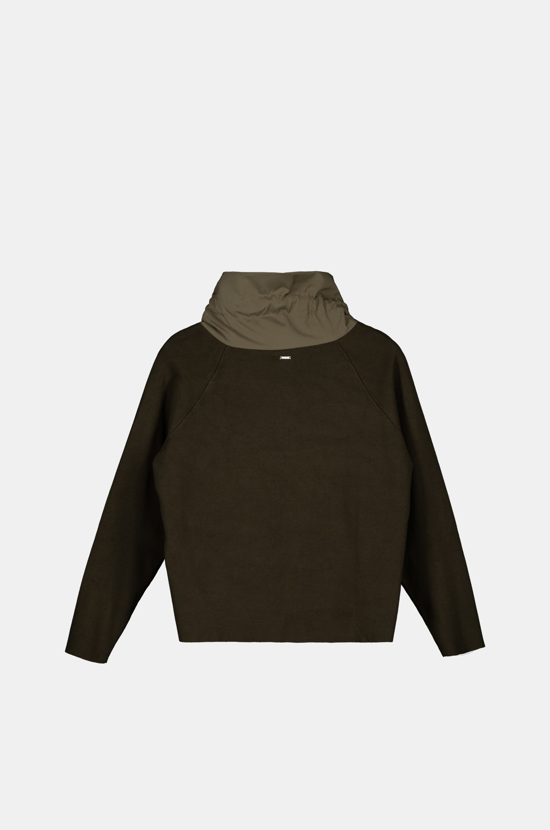 Grüne Steppjacke