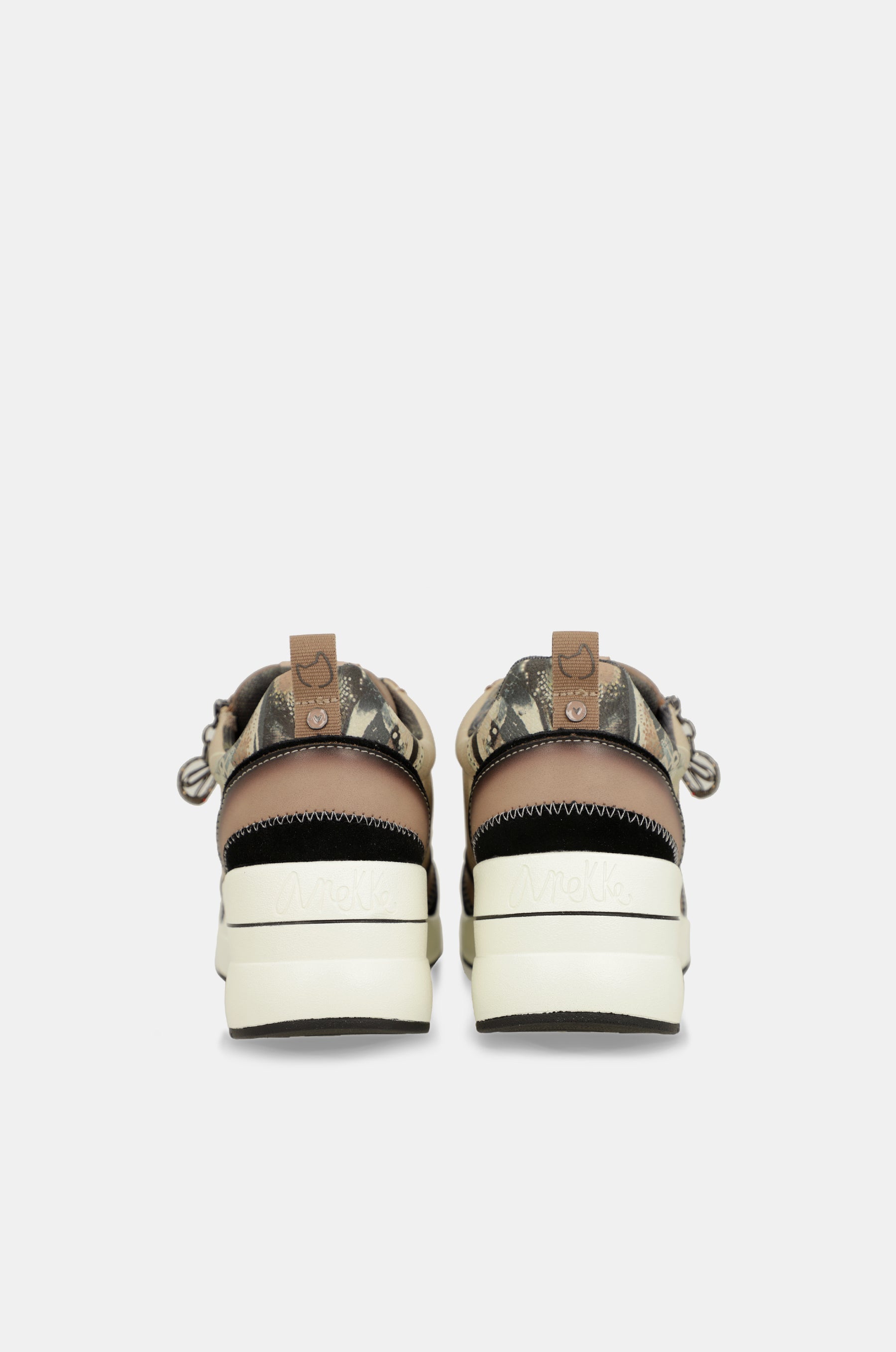 Mehrfarbige Sneakers mit Keilabsatz „Dreams“