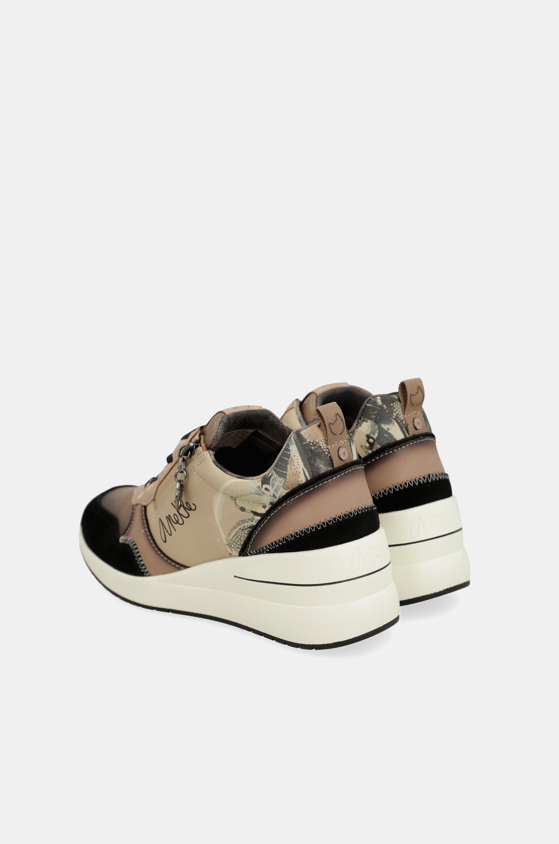 Mehrfarbige Sneakers mit Keilabsatz „Dreams“