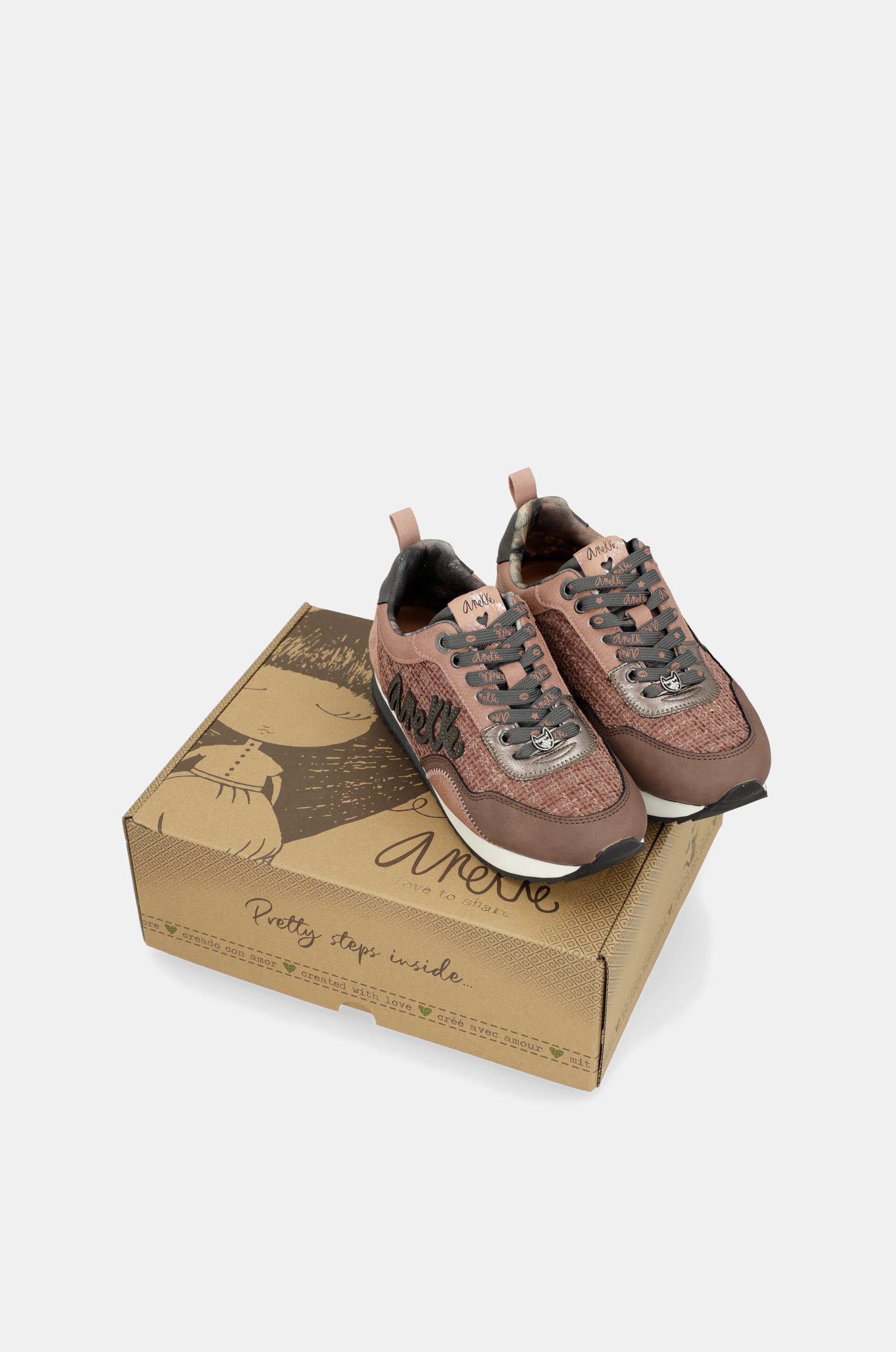 Rosa Sneaker „Travel“