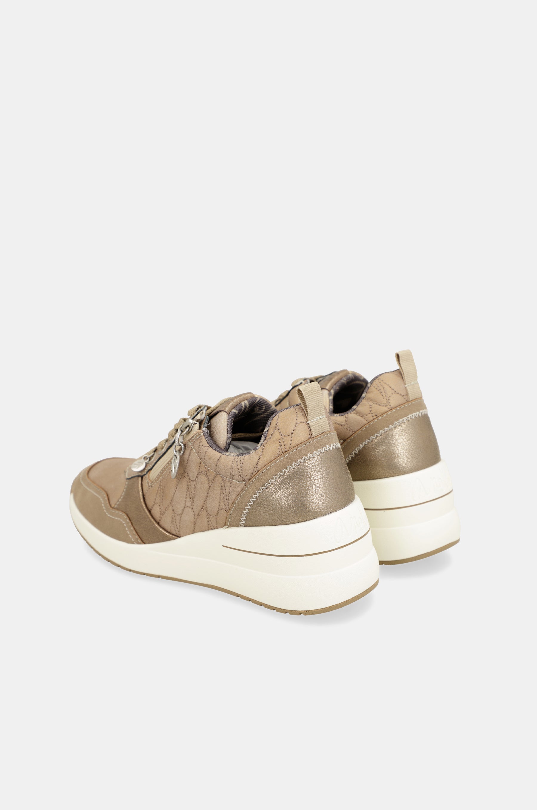 Braune Sneakers mit Keilabsatz von Dreams