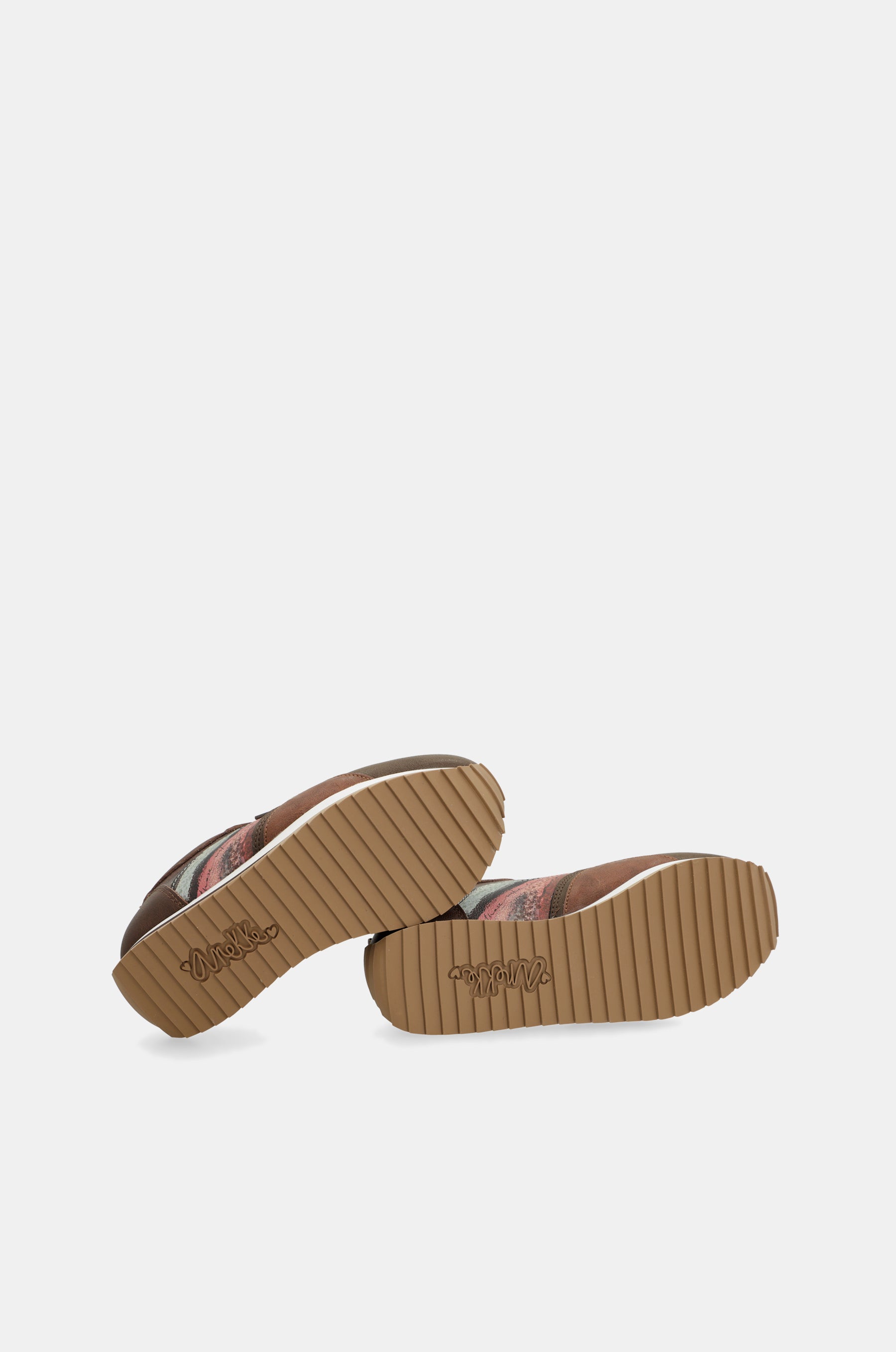 Sneaker mit Reise-Print